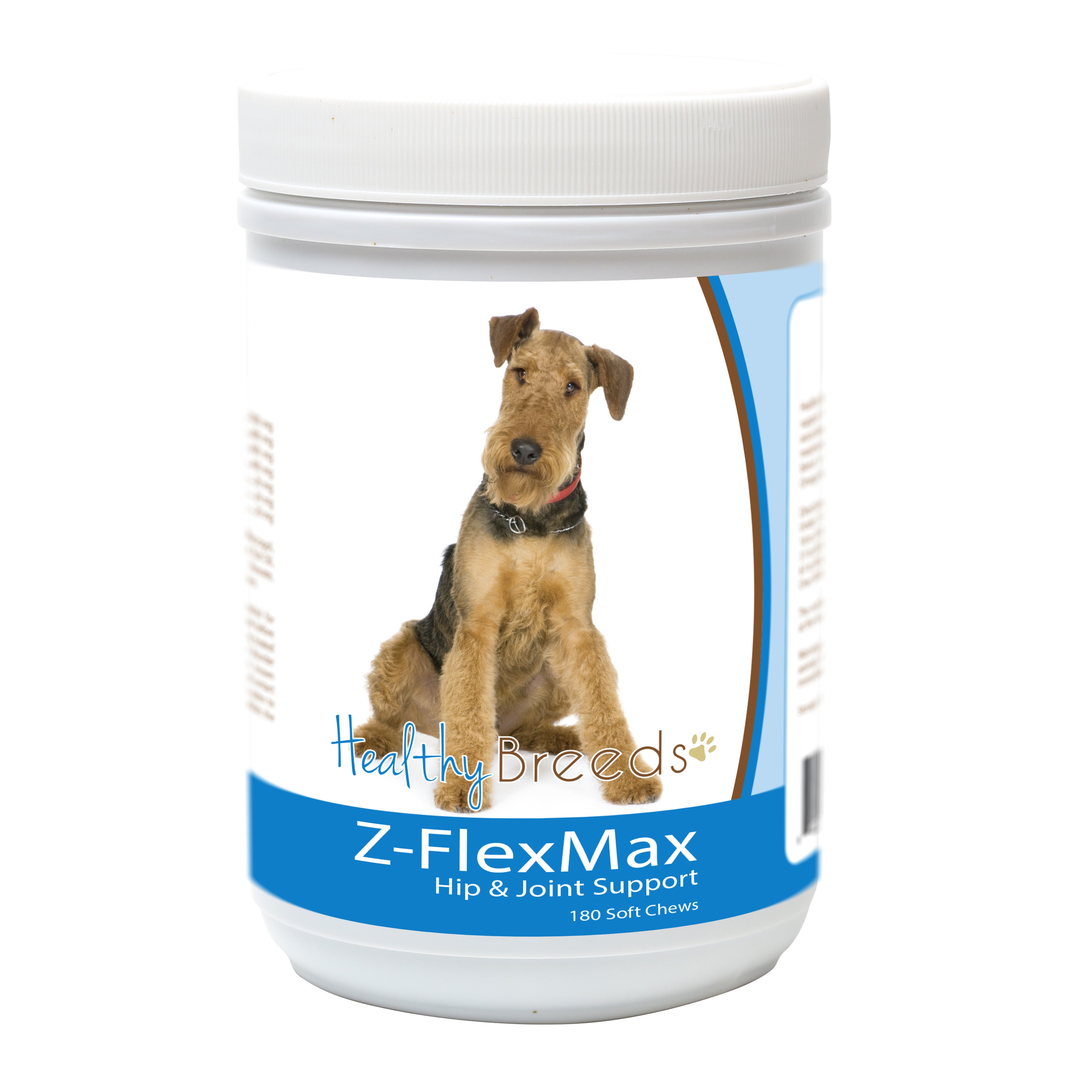 Airedale Terrier Z-Flex Max Dog Hip and Joint Support 180 Count