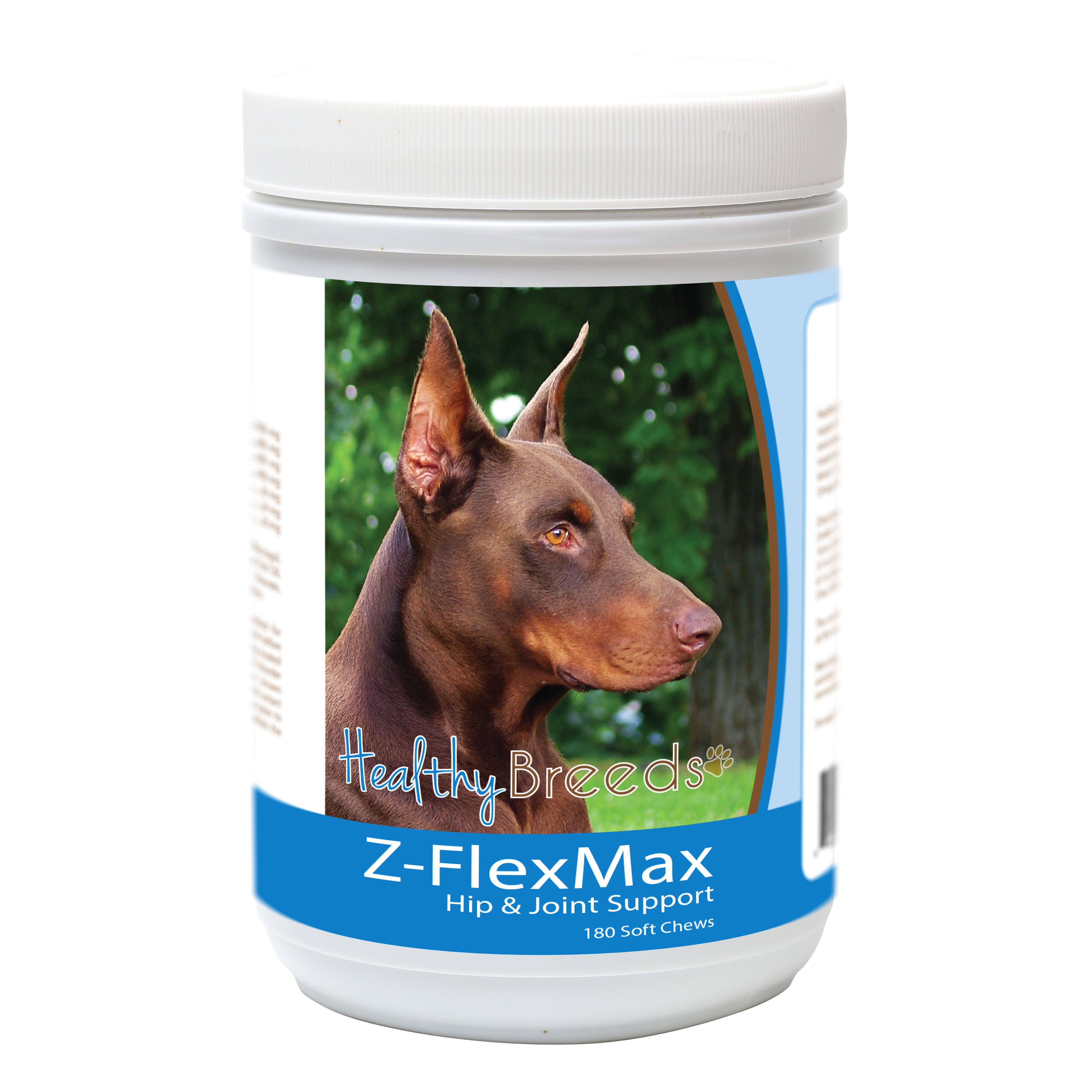 Doberman Pinscher Z-Flex Max Dog Hip and Joint Support 180 Count