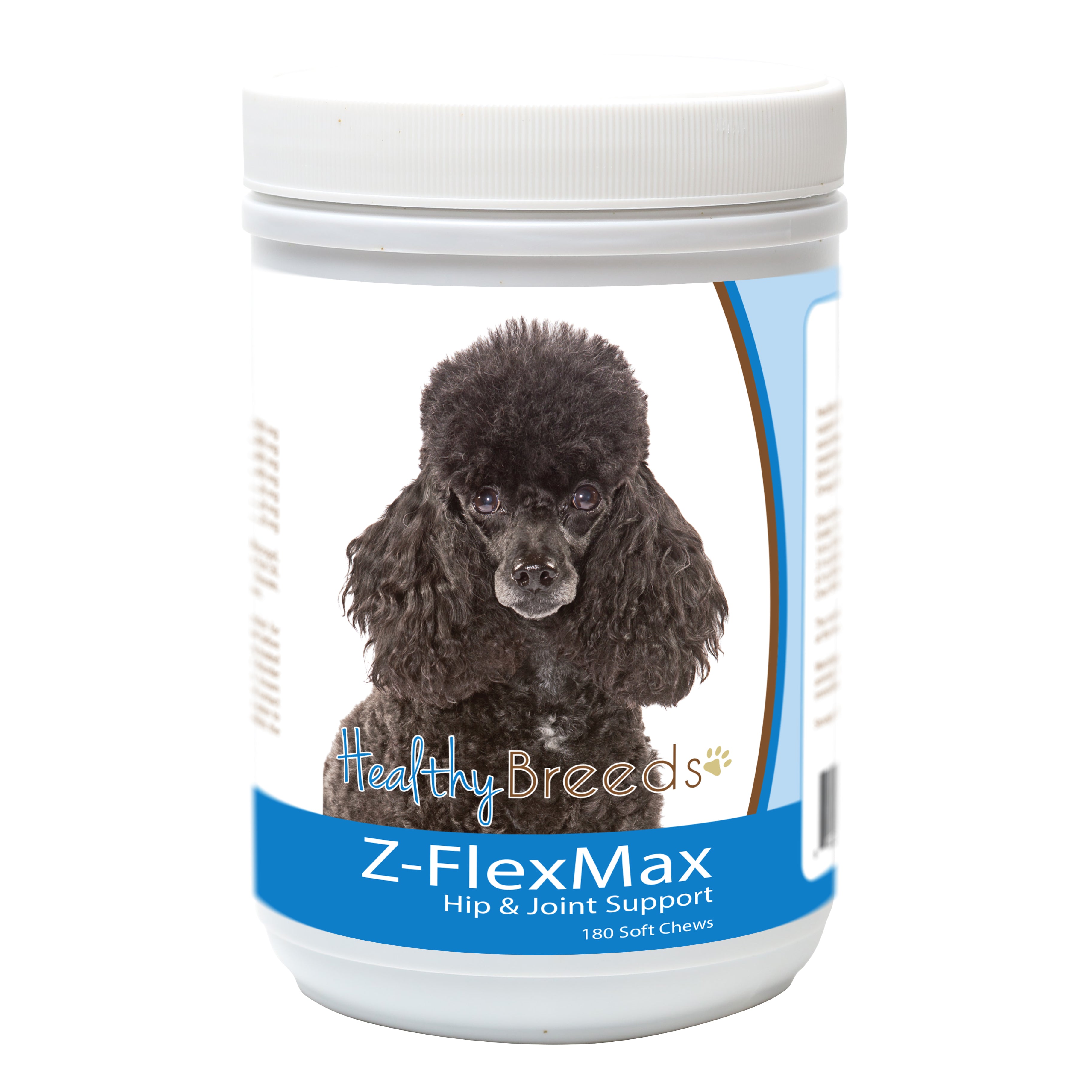 Poodle Z-Flex Max Dog Hip and Joint Support 180 Count