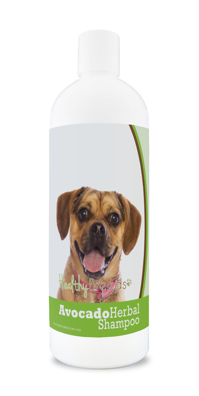 Puggle Avocado Herbal Dog Shampoo 16 oz