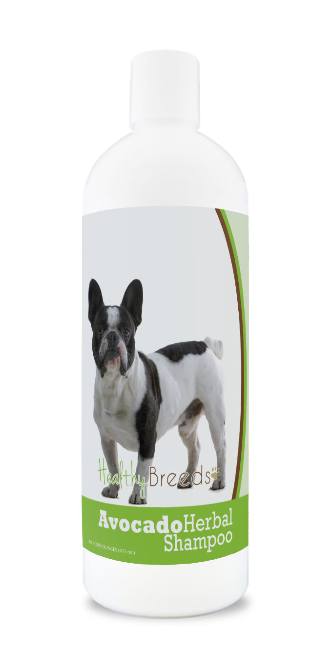 French Bulldog Avocado Herbal Dog Shampoo 16 oz