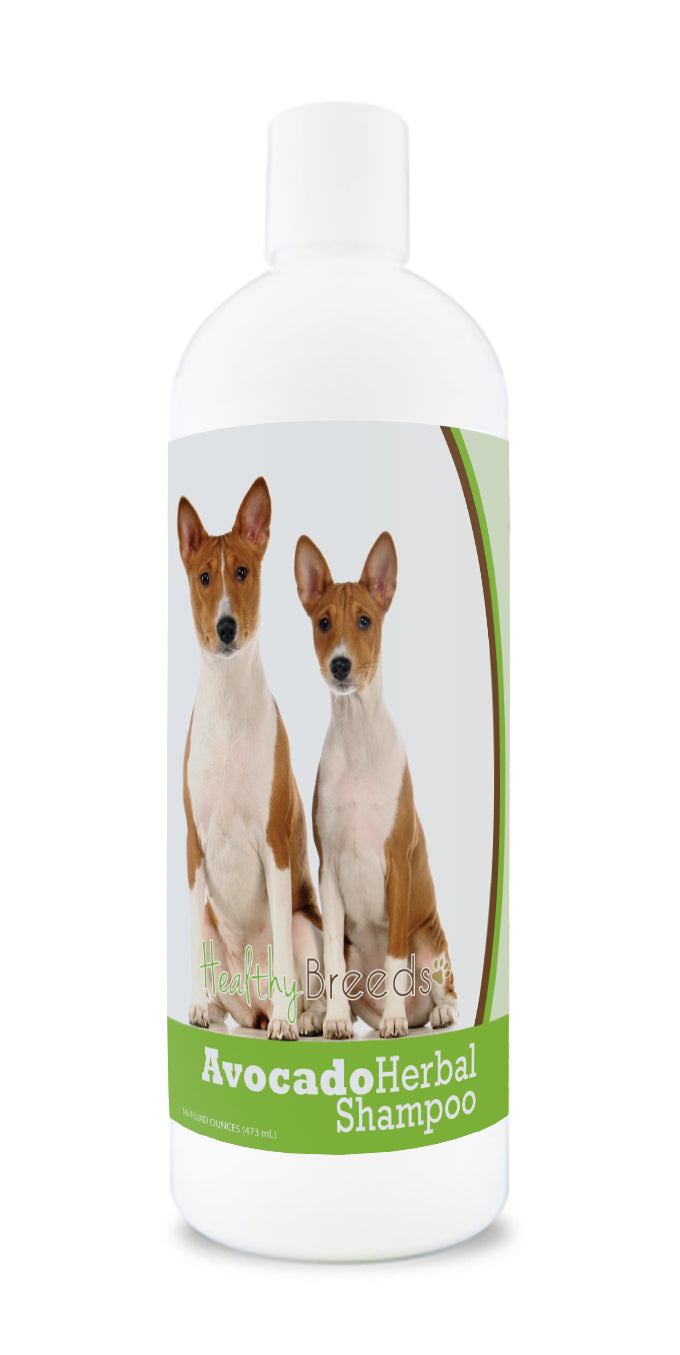 Basenji Avocado Herbal Dog Shampoo 16 oz