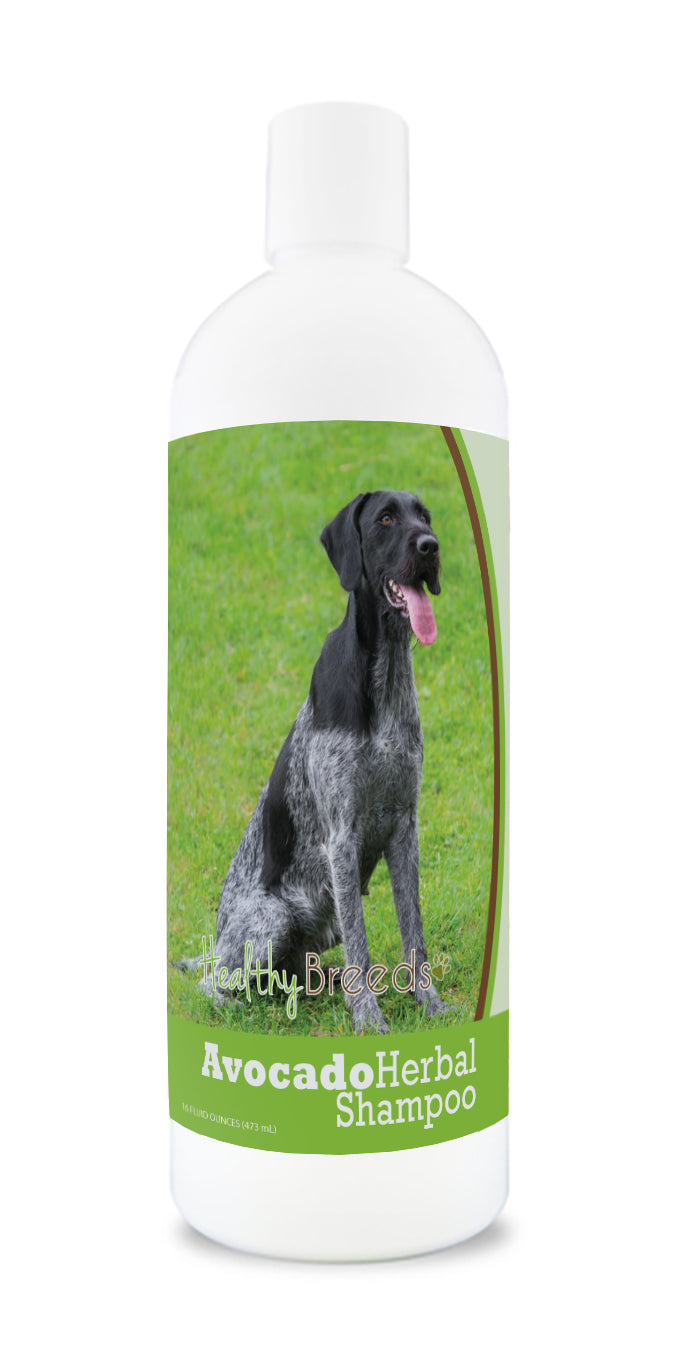 German Wirehaired Pointer Avocado Herbal Dog Shampoo 16 oz