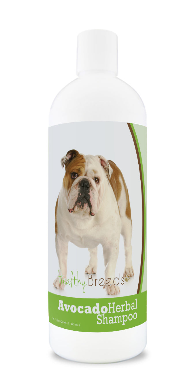 Bulldog Avocado Herbal Dog Shampoo 16 oz