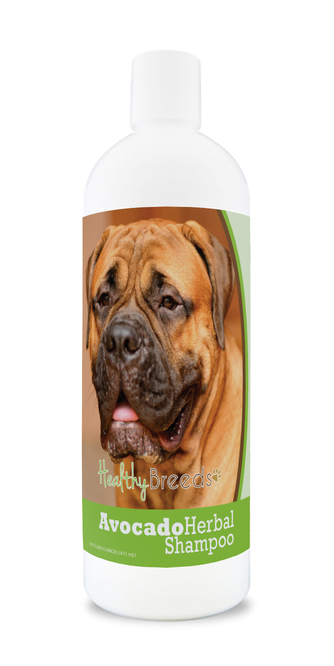Bullmastiff Avocado Herbal Dog Shampoo 16 oz