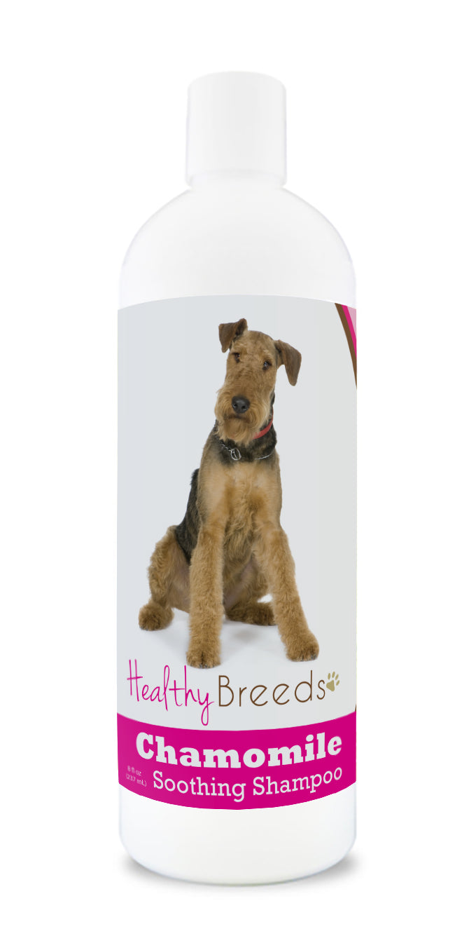 Airedale Terrier Chamomile Soothing Dog Shampoo 8 oz