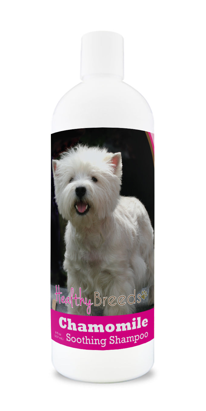 West Highland White Terrier Chamomile Soothing Dog Shampoo 8 oz