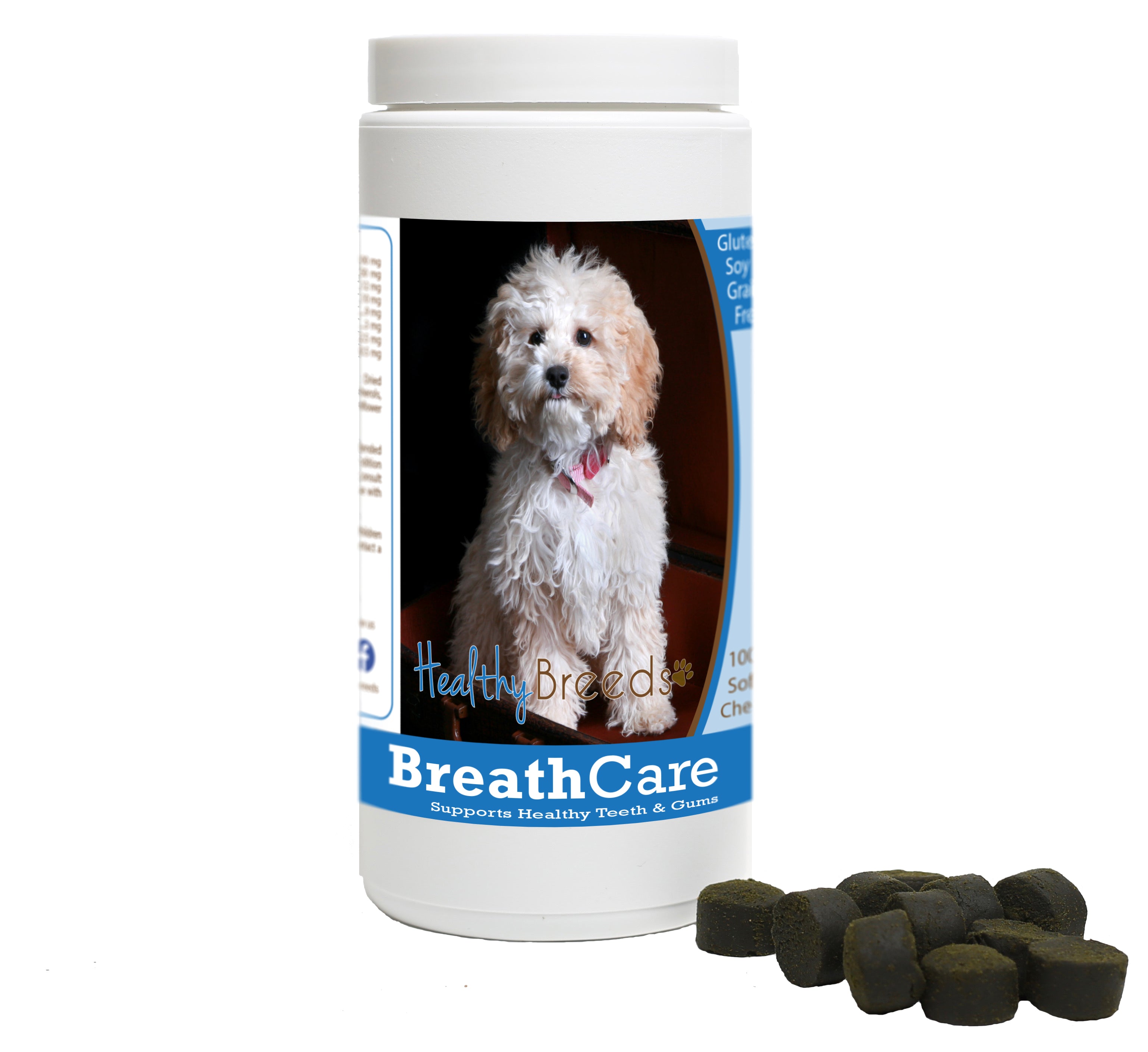 Cockapoo Breath Care Soft Chews for Dogs 60 Count