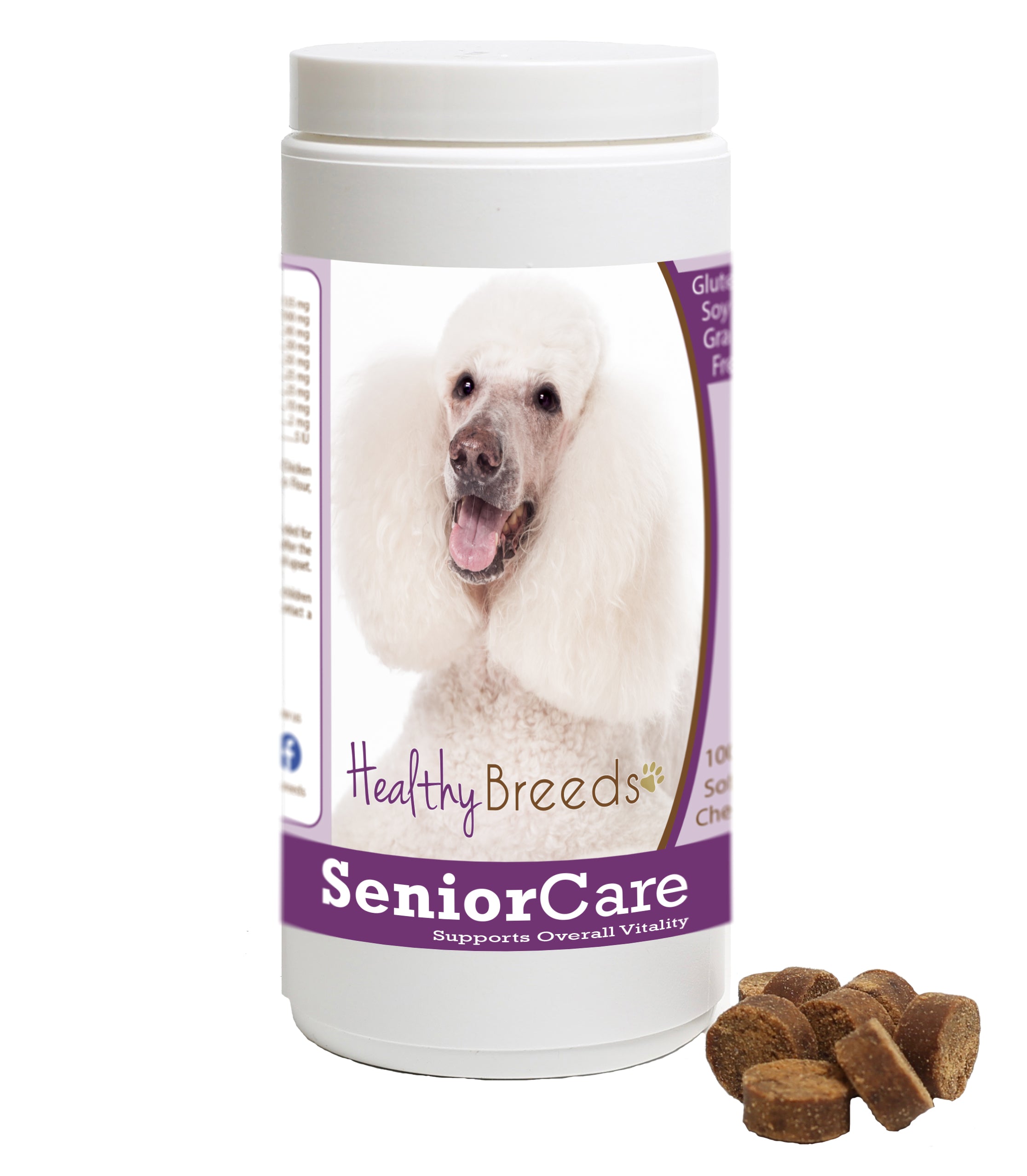 Poodle Senior Dog Care Soft Chews 100 Count
