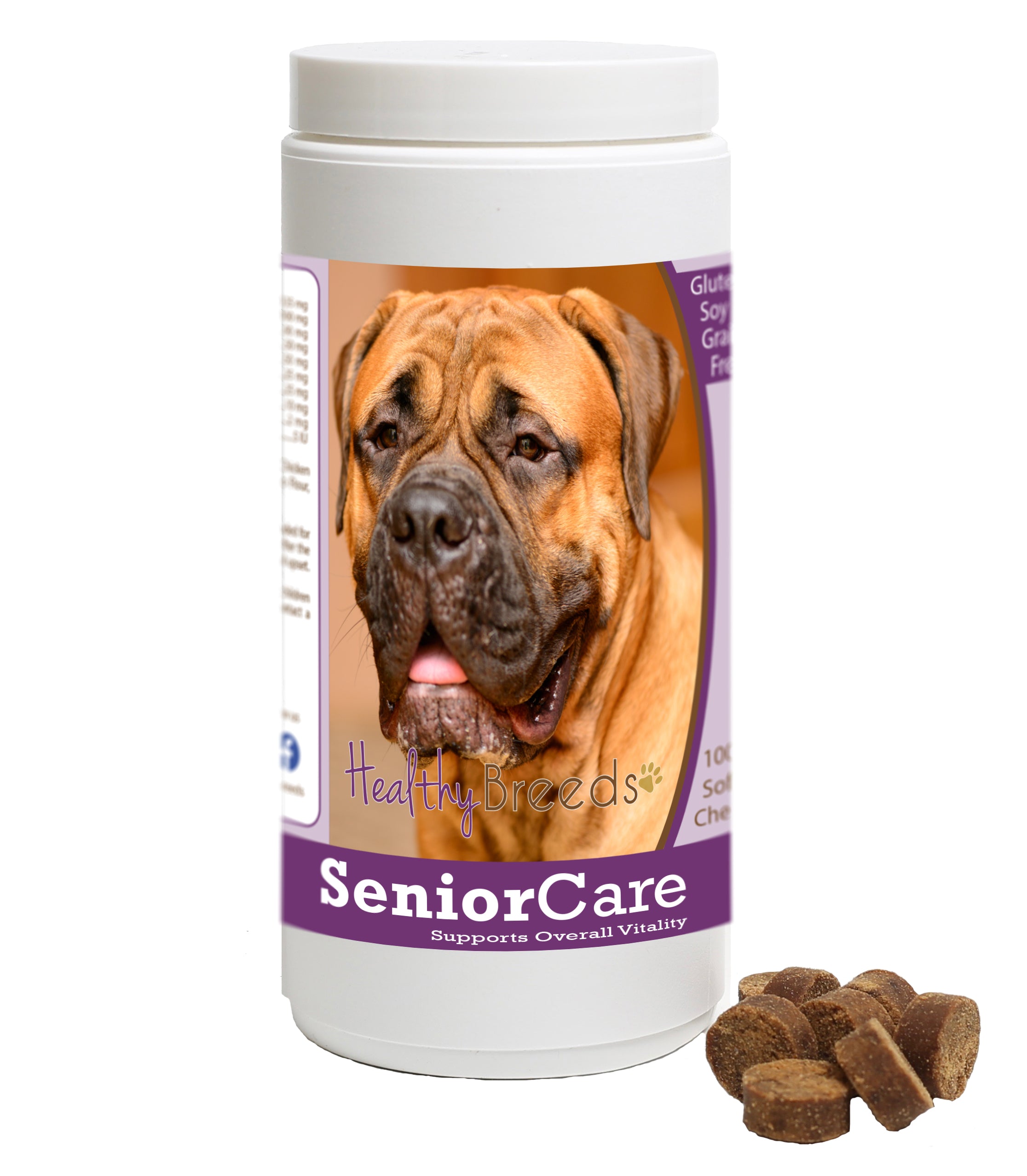 Bullmastiff Senior Dog Care Soft Chews 100 Count