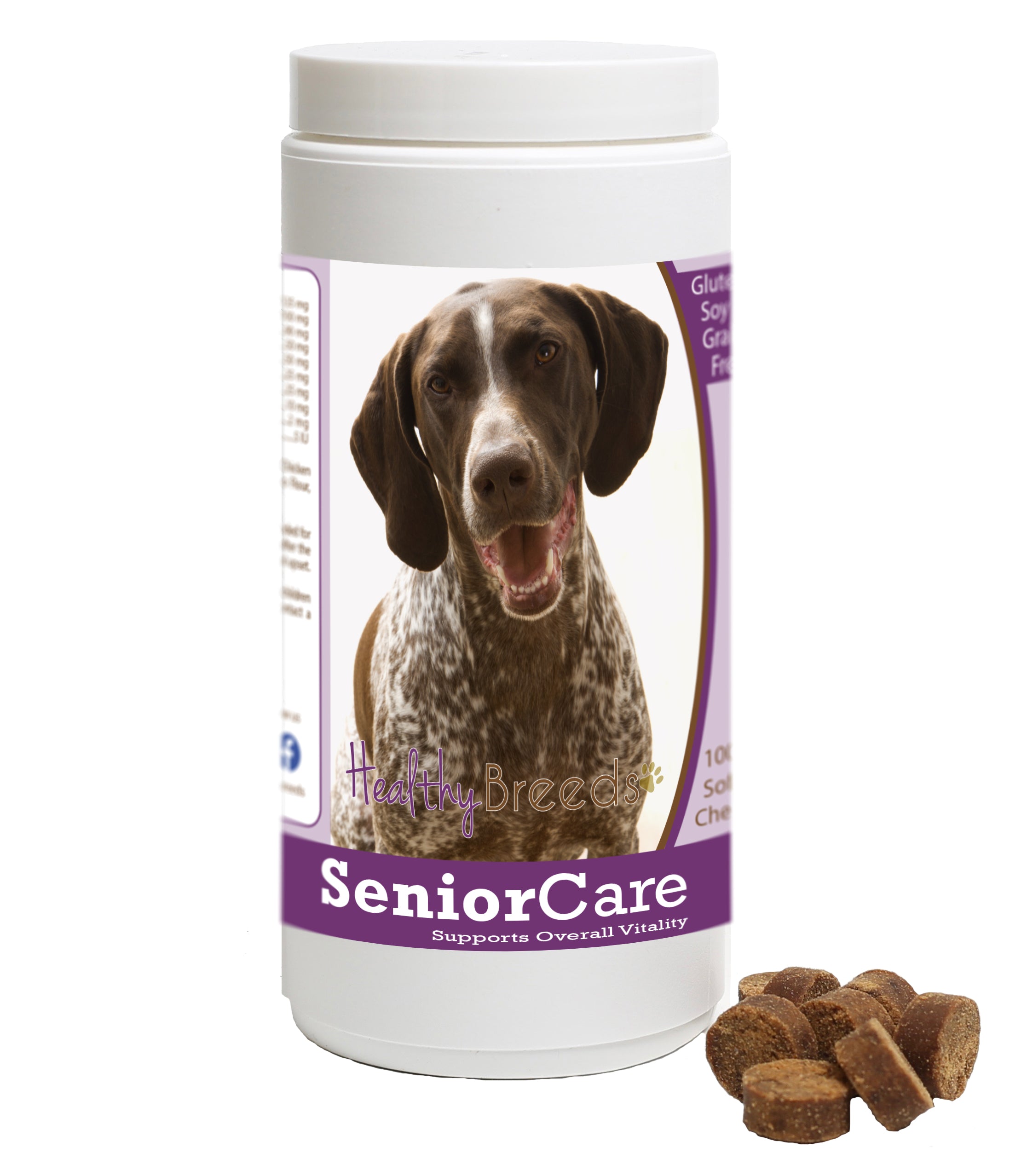German Shorthaired Pointer Senior Dog Care Soft Chews 100 Count