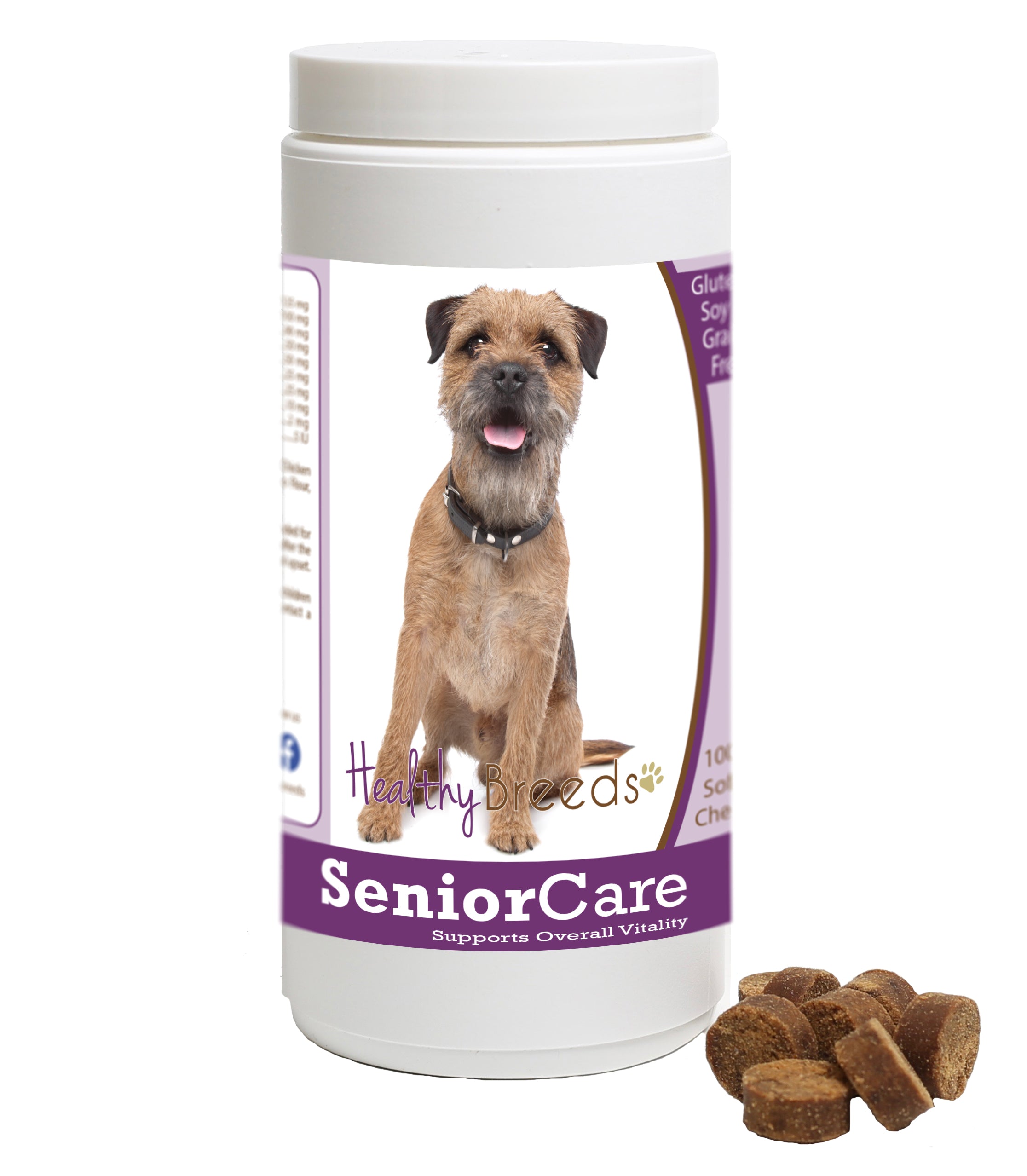 Border Terrier Senior Dog Care Soft Chews 100 Count