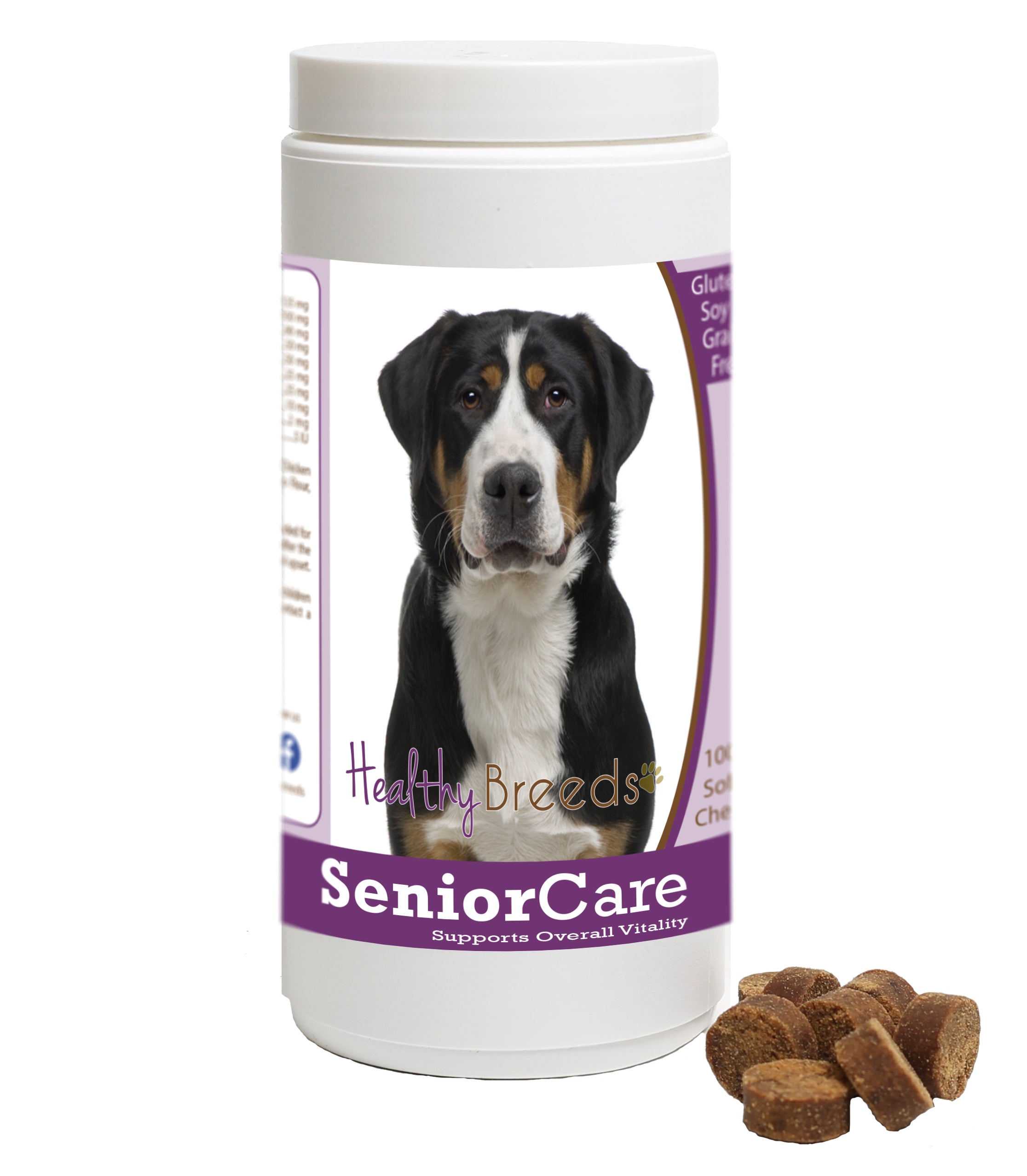 Greater Swiss Mountain Dog Senior Dog Care Soft Chews 100 Count