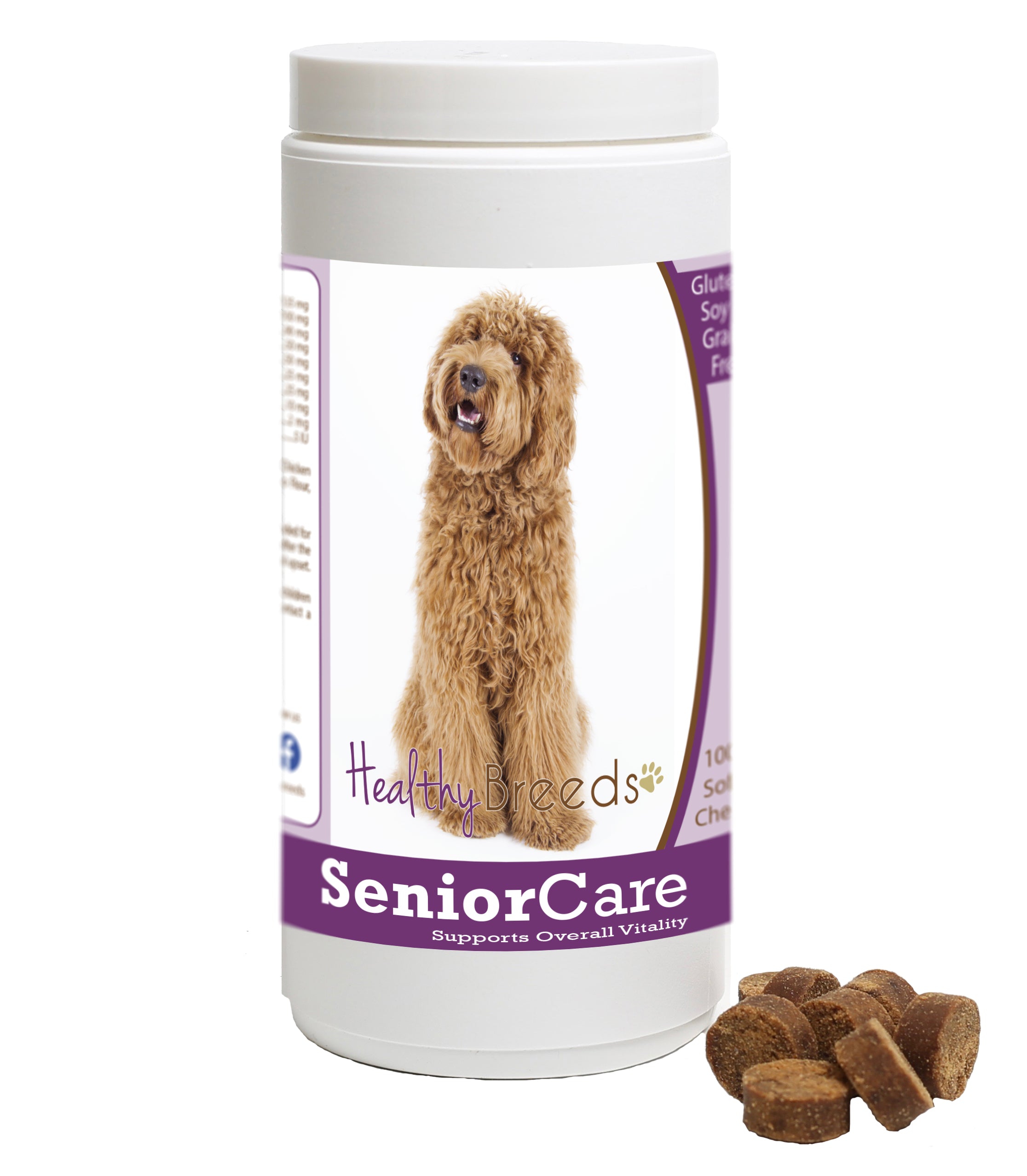 Senior Labradoodle Labradoodle Senior Dog Care Soft Chews 100 Count – Healthy Breeds