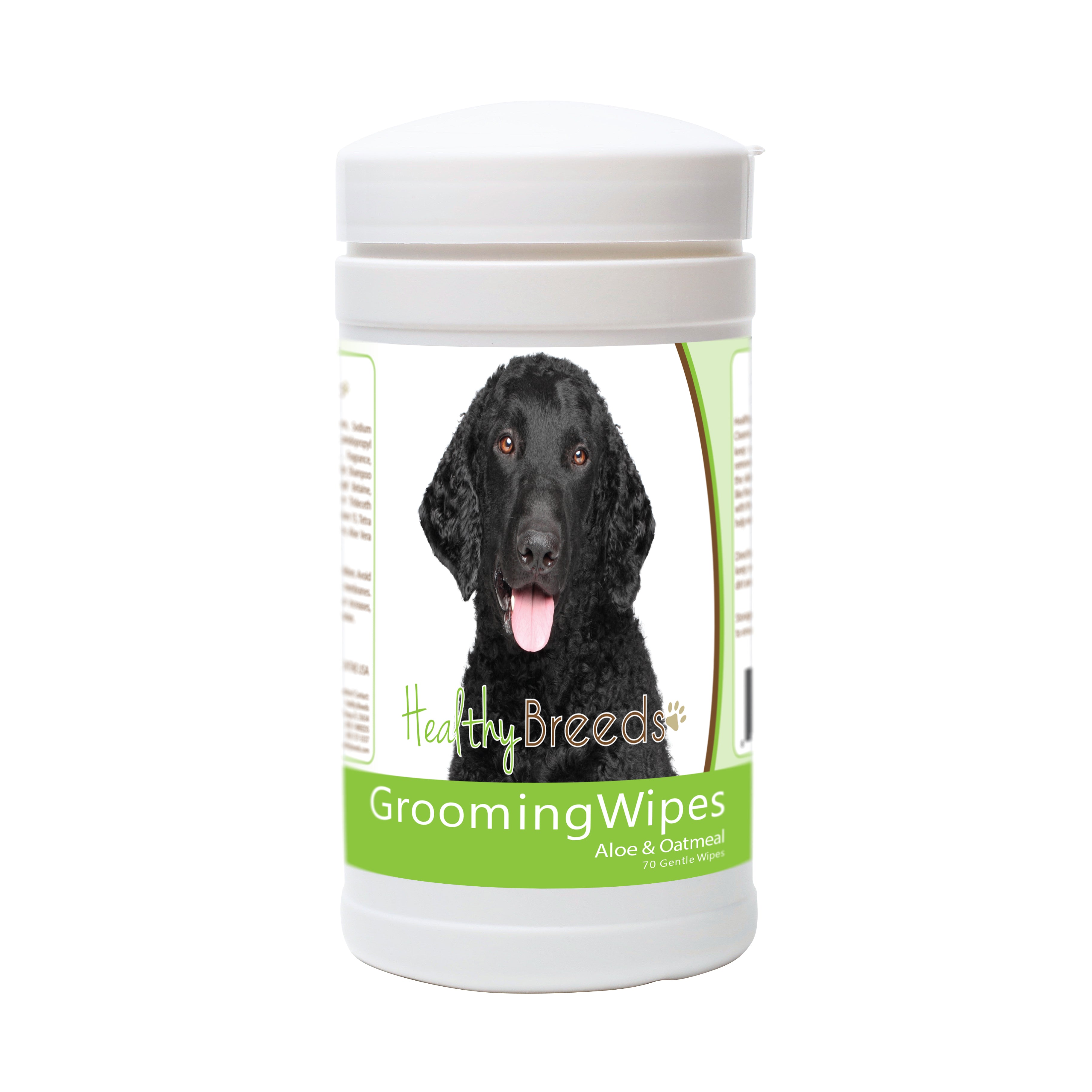 Curly-Coated Retriever Grooming Wipes 70 Count