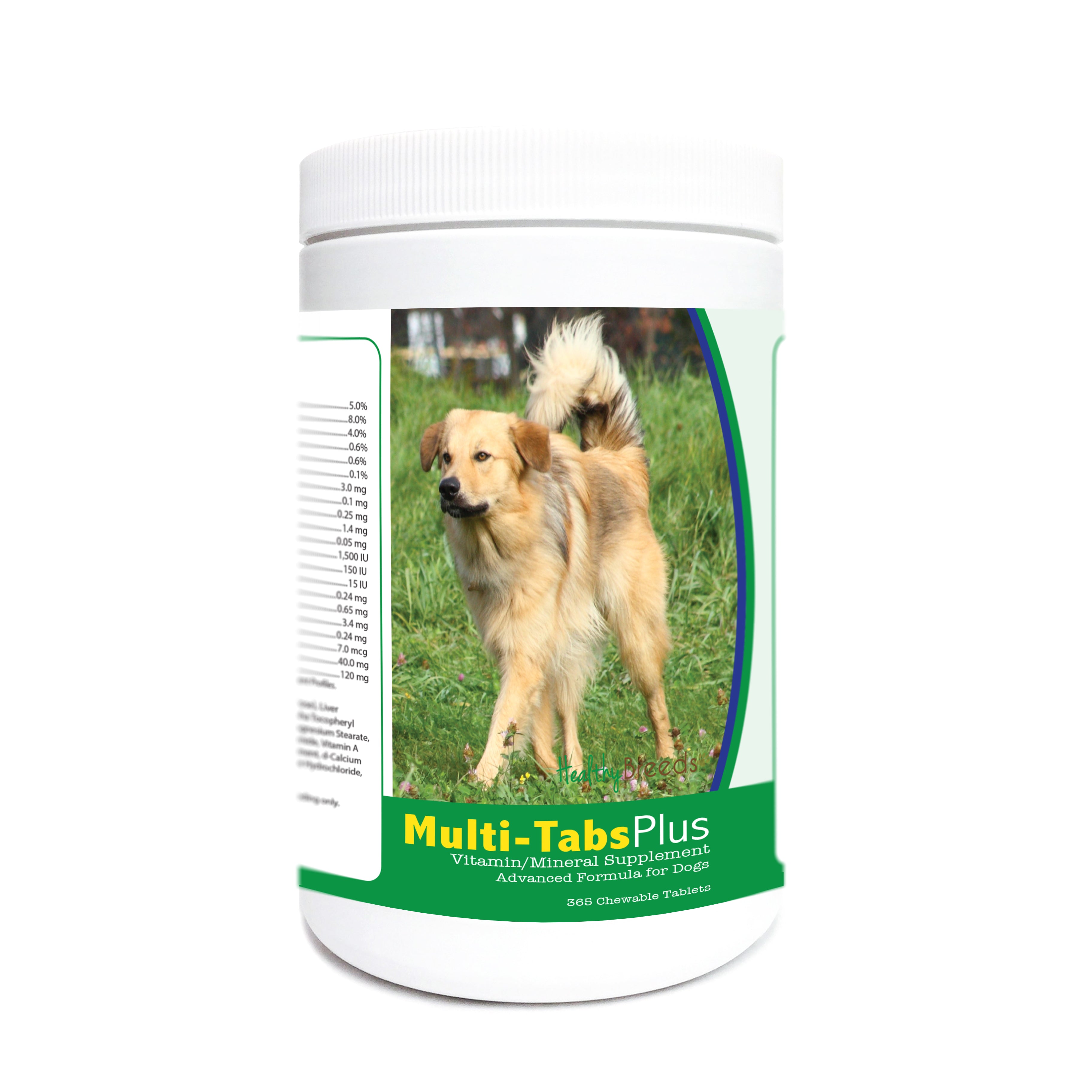 Chinook Multi-Tabs Plus Chewable Tablets 365 Count