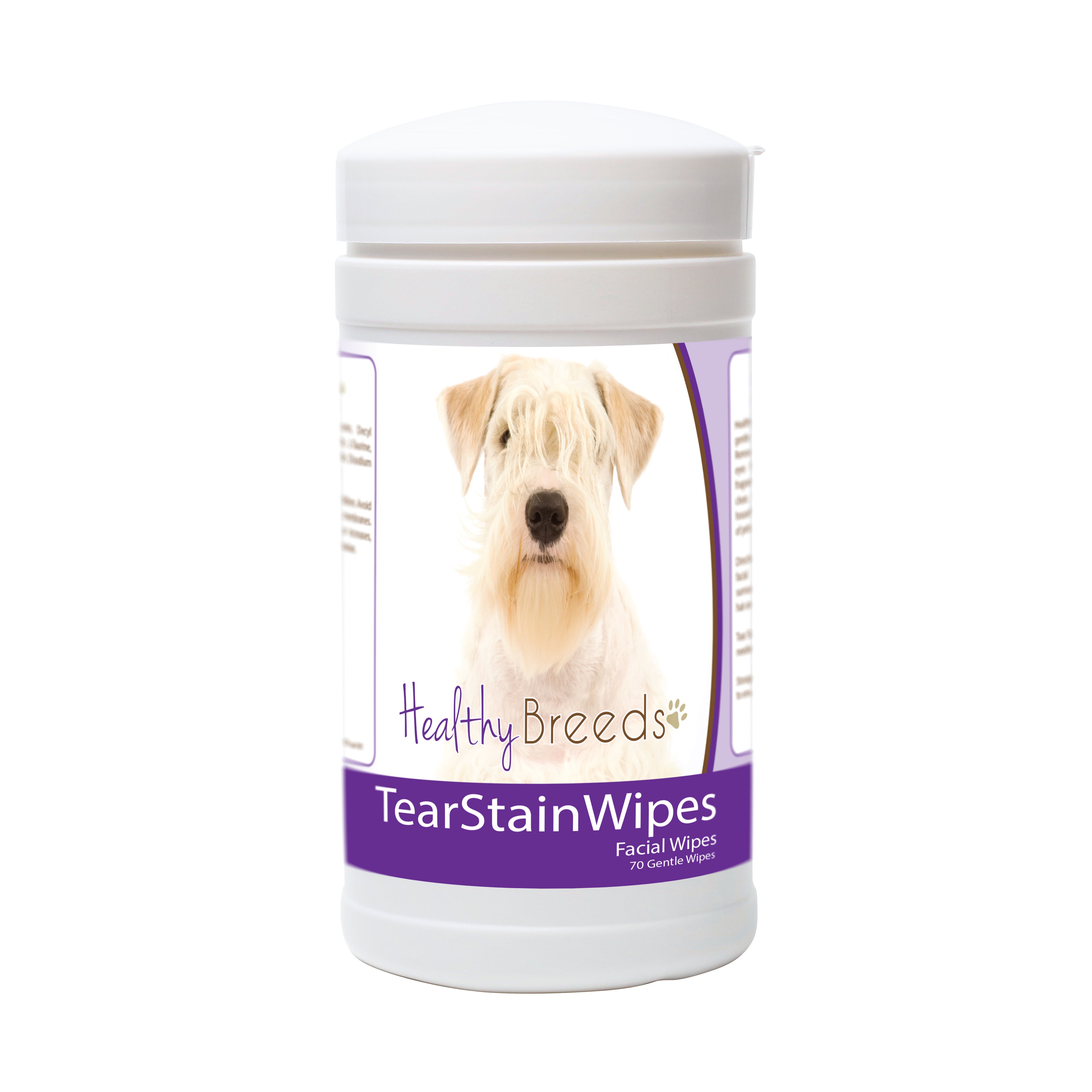 Sealyham Terrier Tear Stain Wipes 70 Count