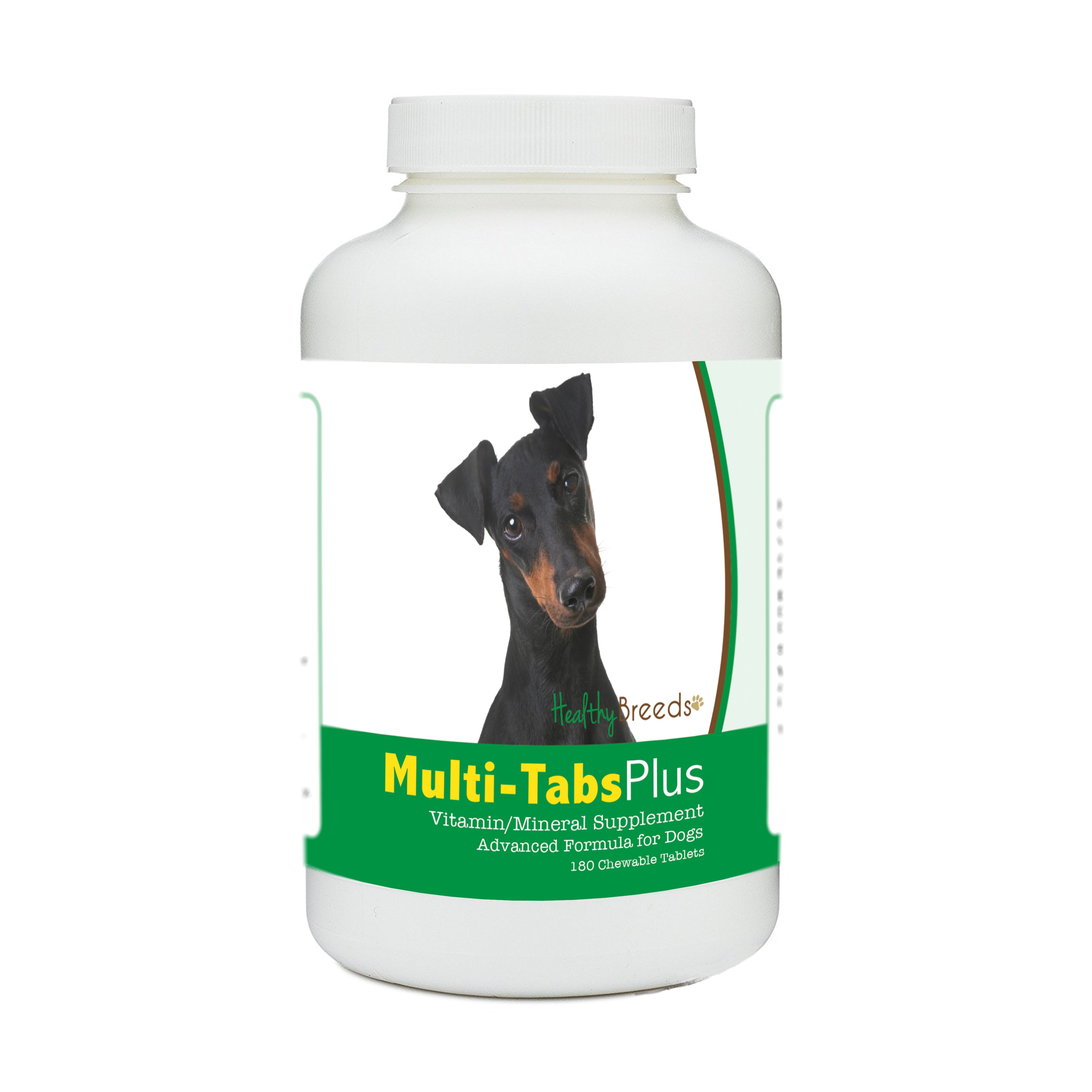 Manchester Terrier Multi-Tabs Plus Chewable Tablets 180 Count