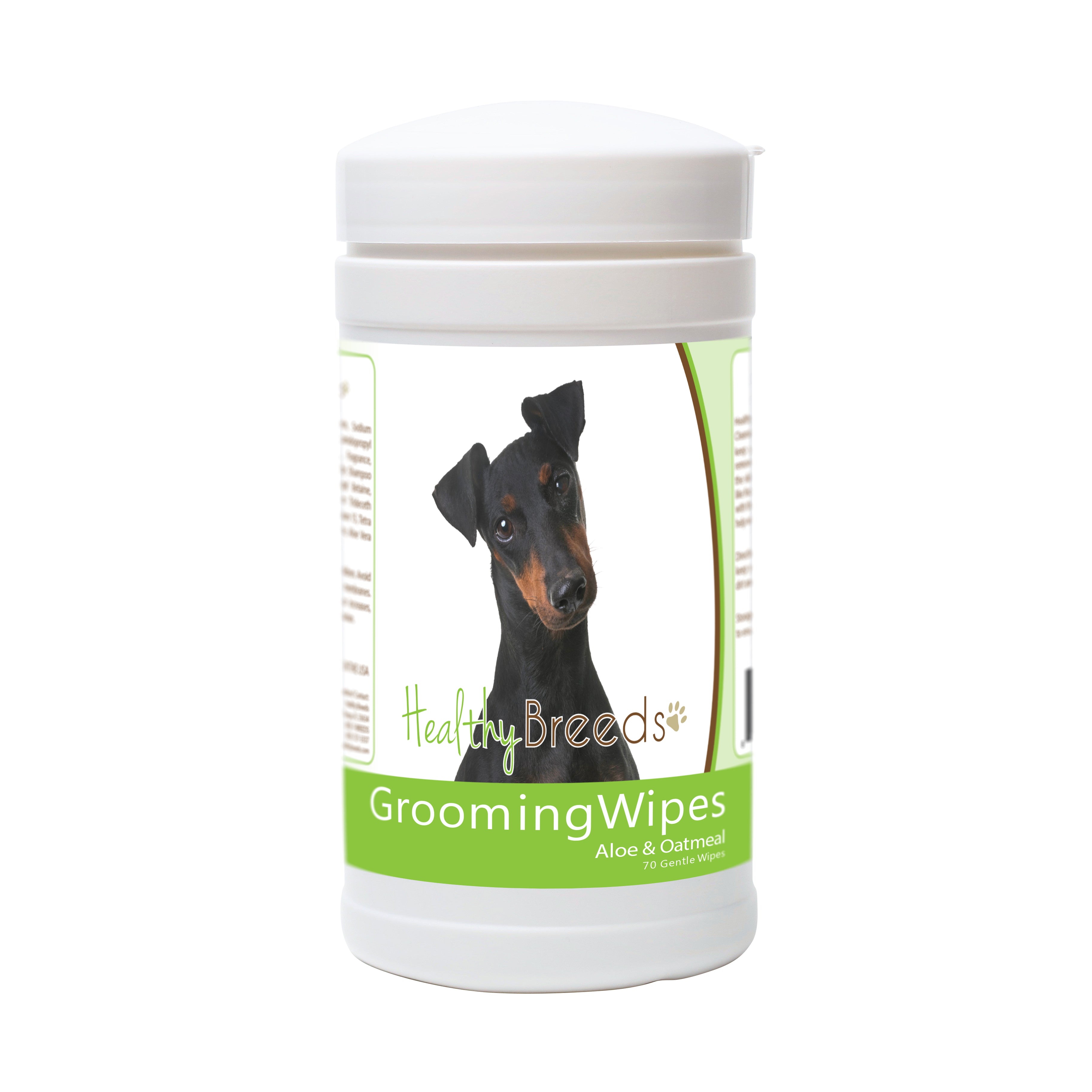 Manchester Terrier Grooming Wipes 70 Count