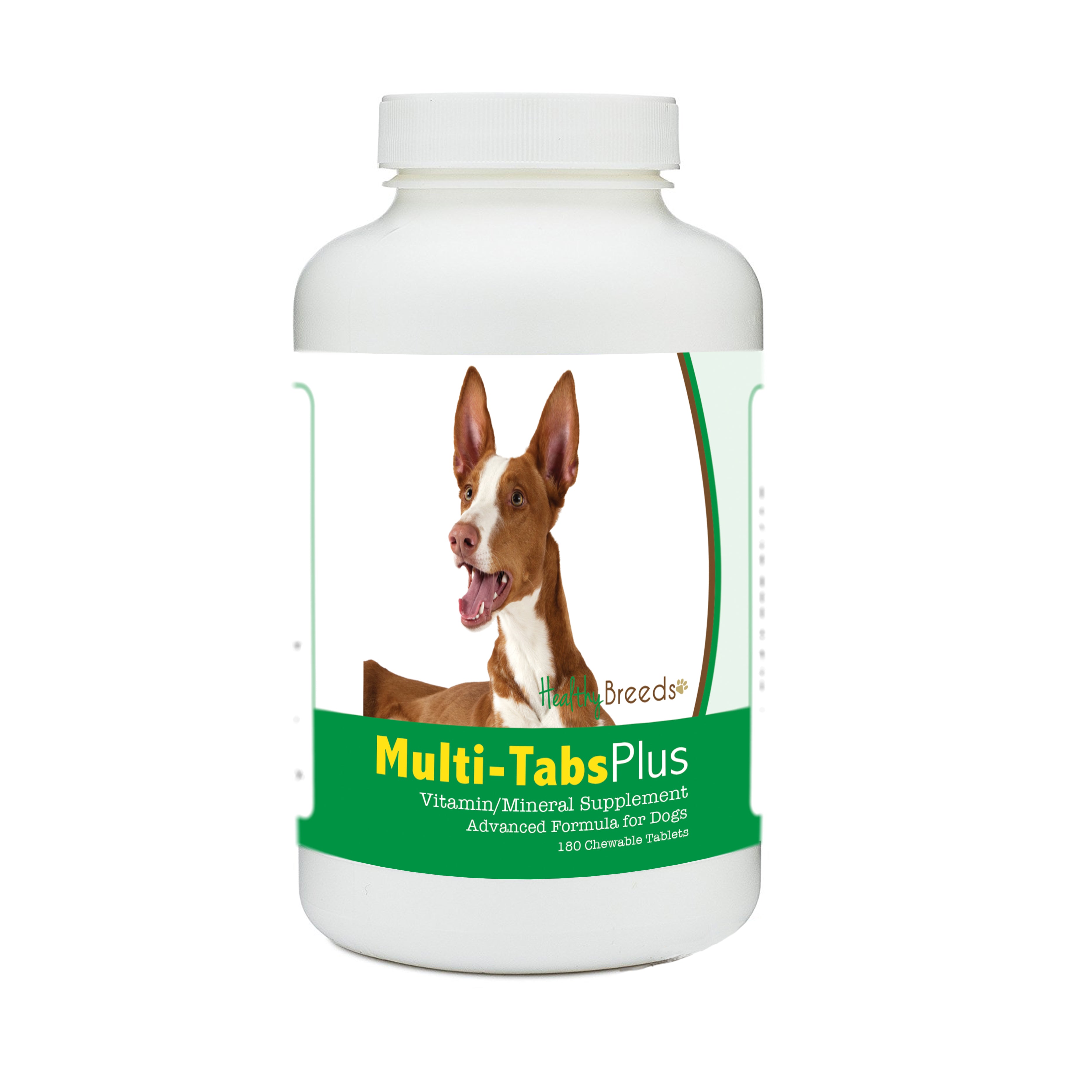 Ibizan Hound Multi-Tabs Plus Chewable Tablets 180 Count