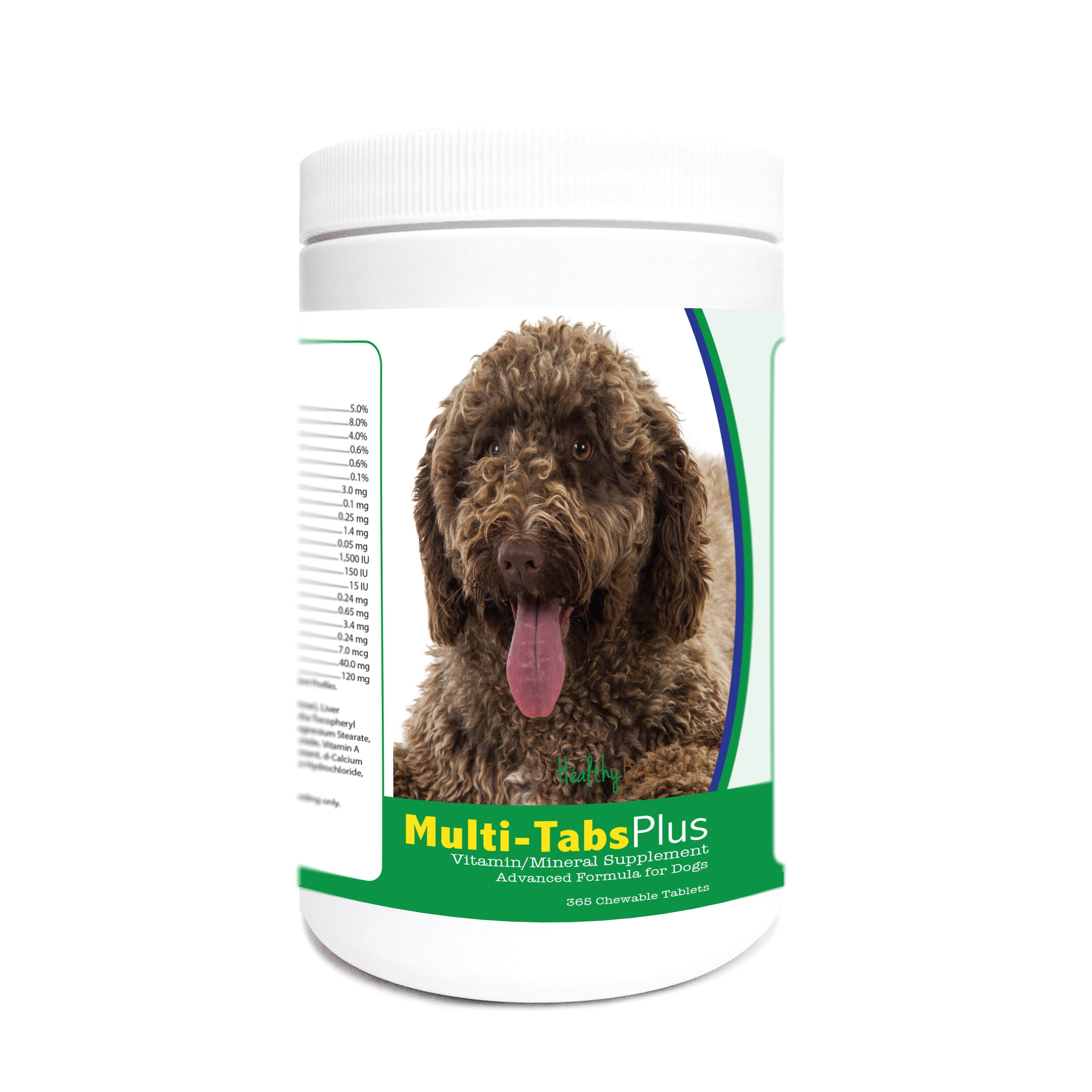 Spanish Water Dog Multi-Tabs Plus Chewable Tablets 365 Count