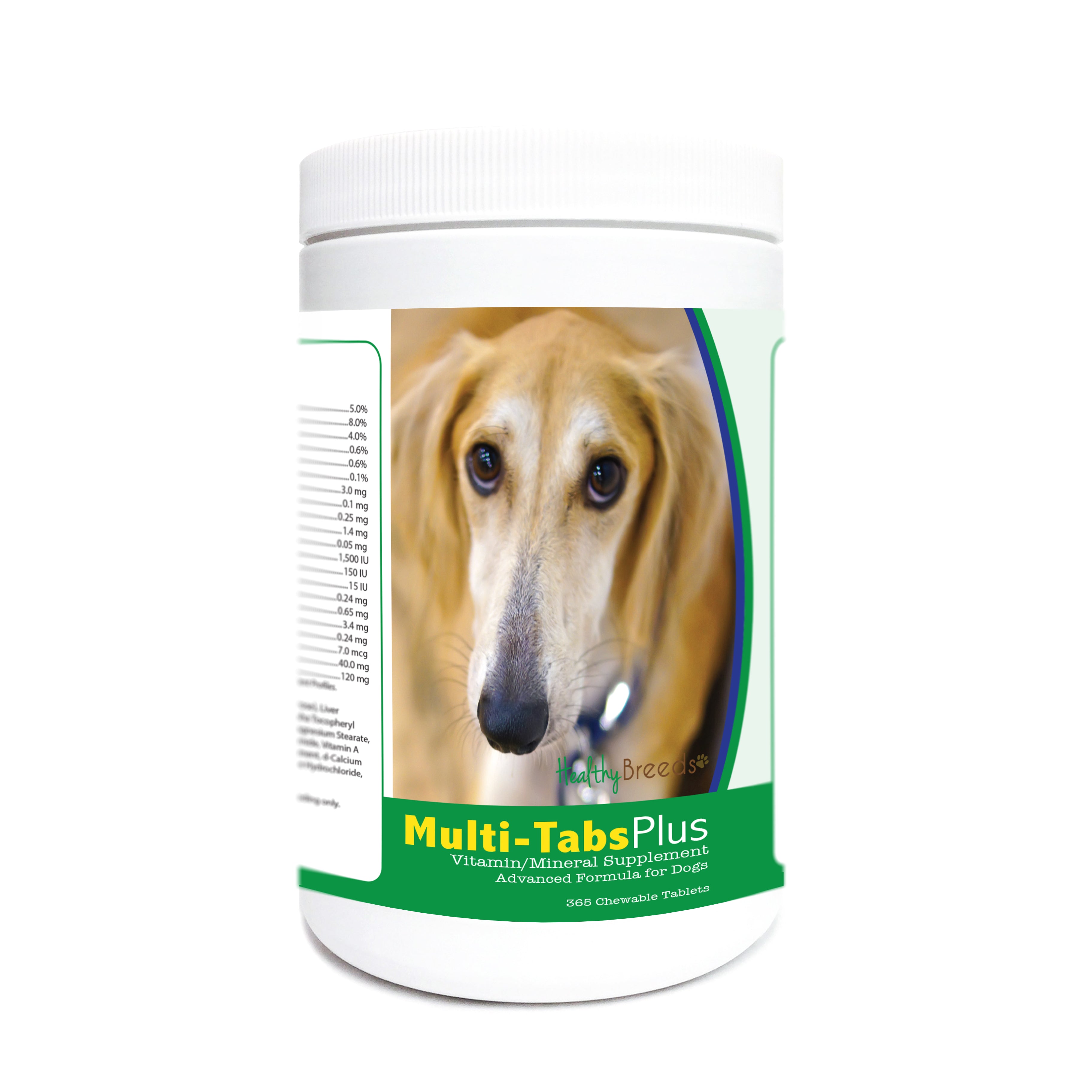 Sloughi Multi-Tabs Plus Chewable Tablets 365 Count