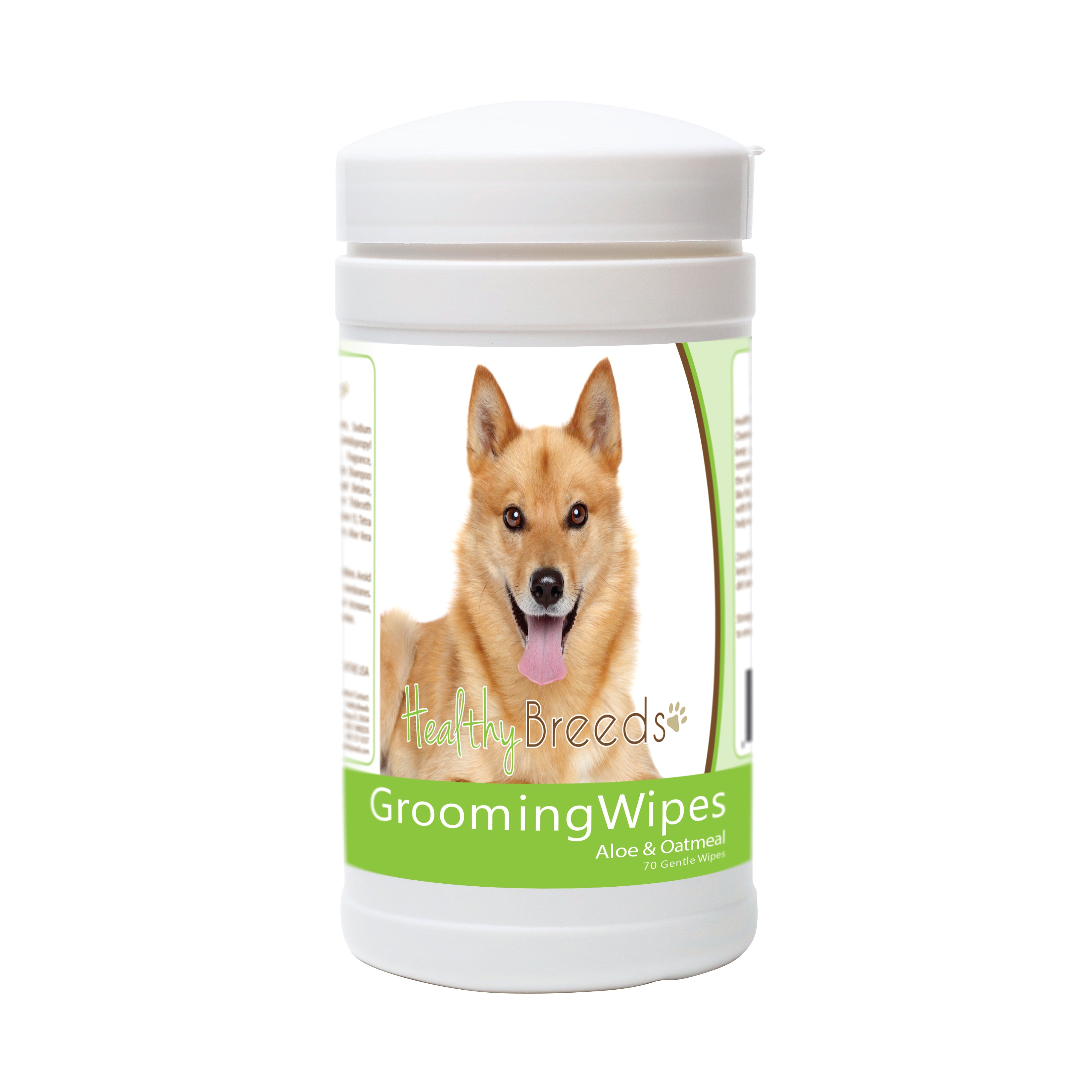 Finnish Spitz Grooming Wipes 70 Count