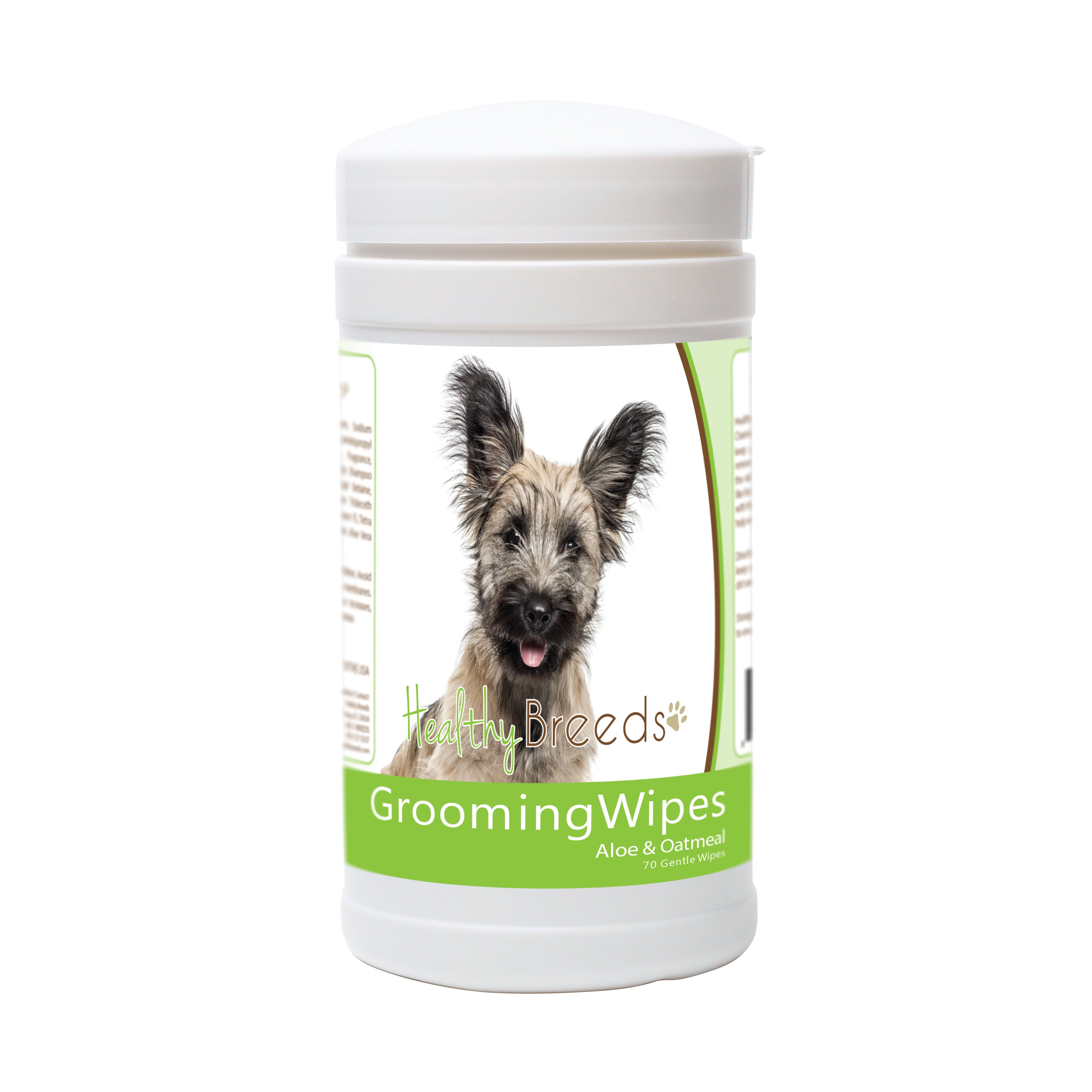 Skye Terrier Grooming Wipes 70 Count