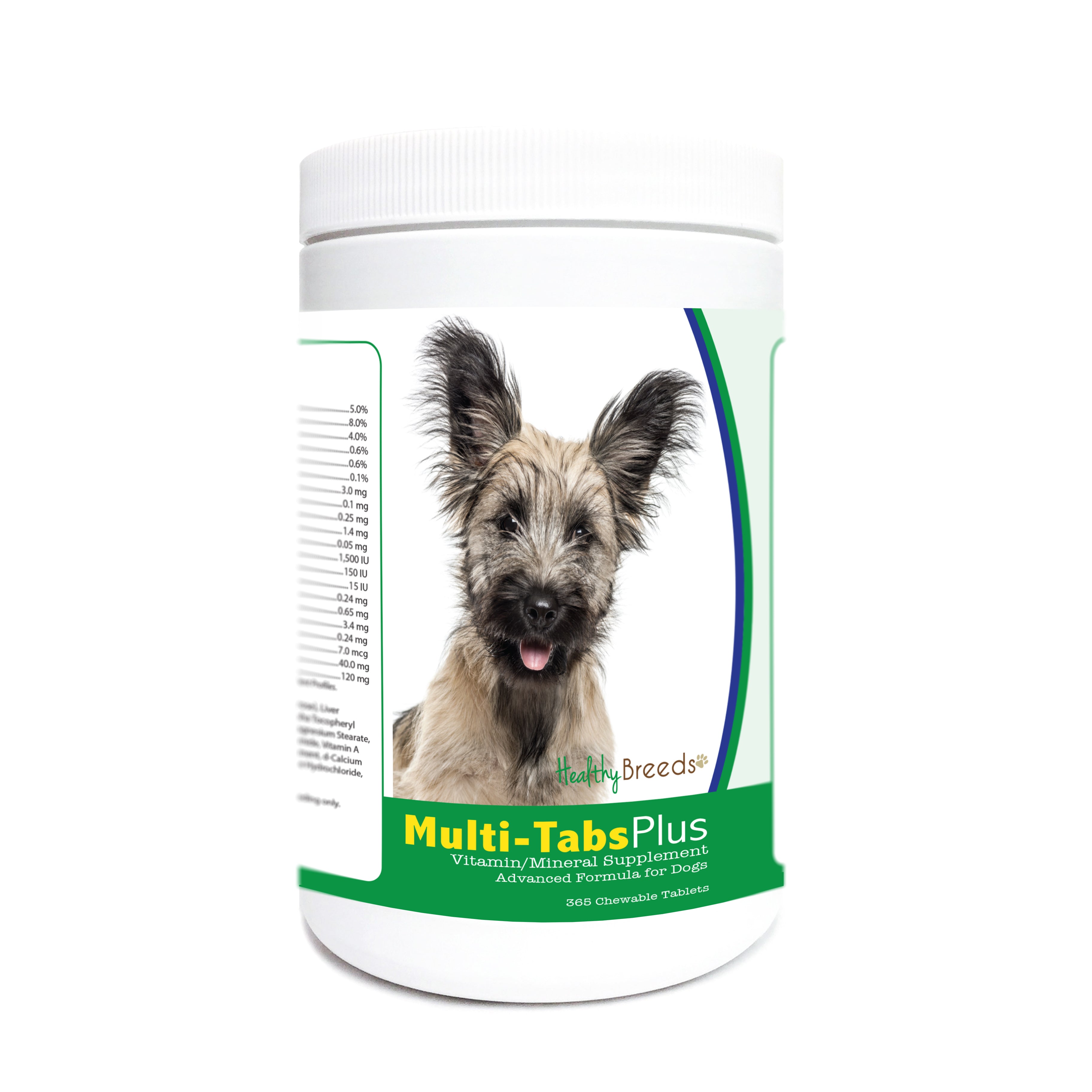 Skye Terrier Multi-Tabs Plus Chewable Tablets 365 Count