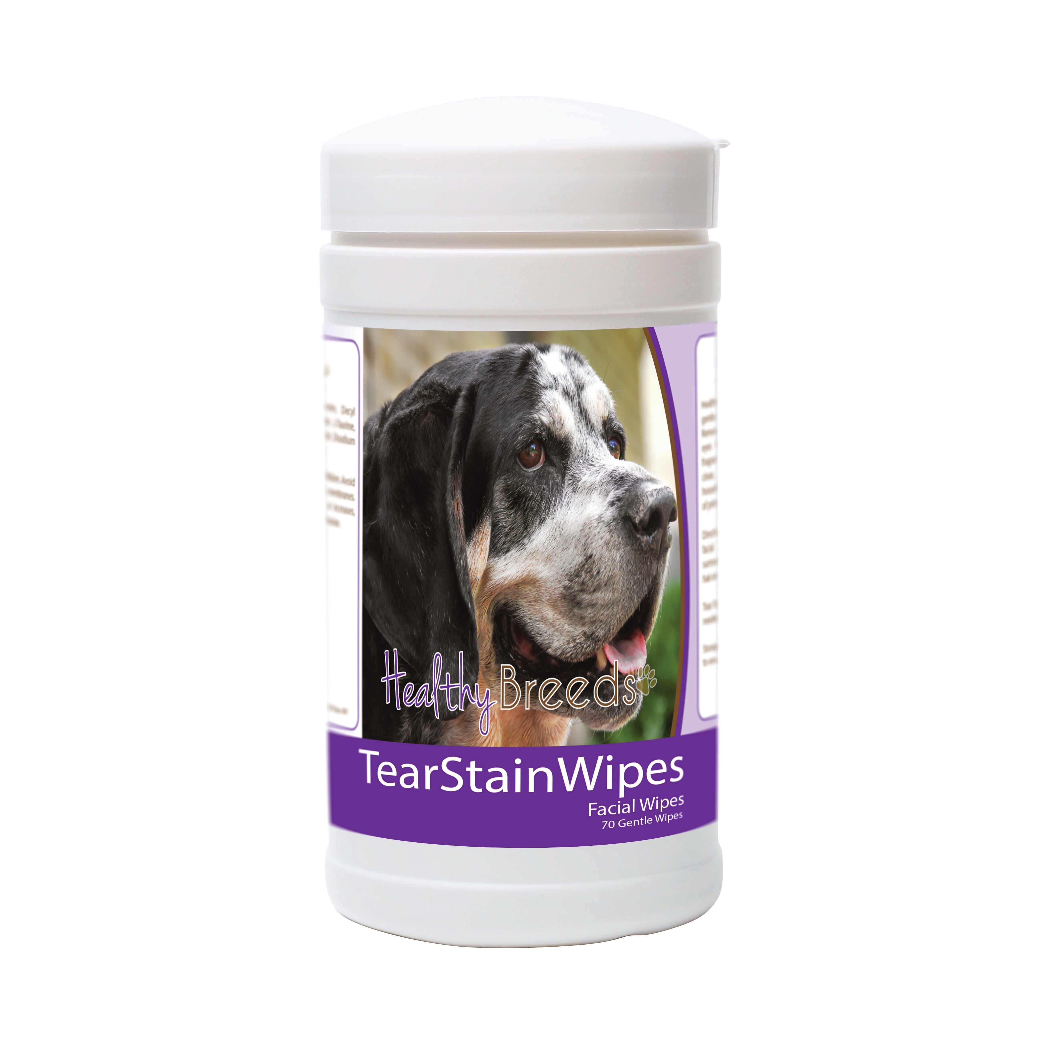 Bluetick Coonhound Tear Stain Wipes 70 Count