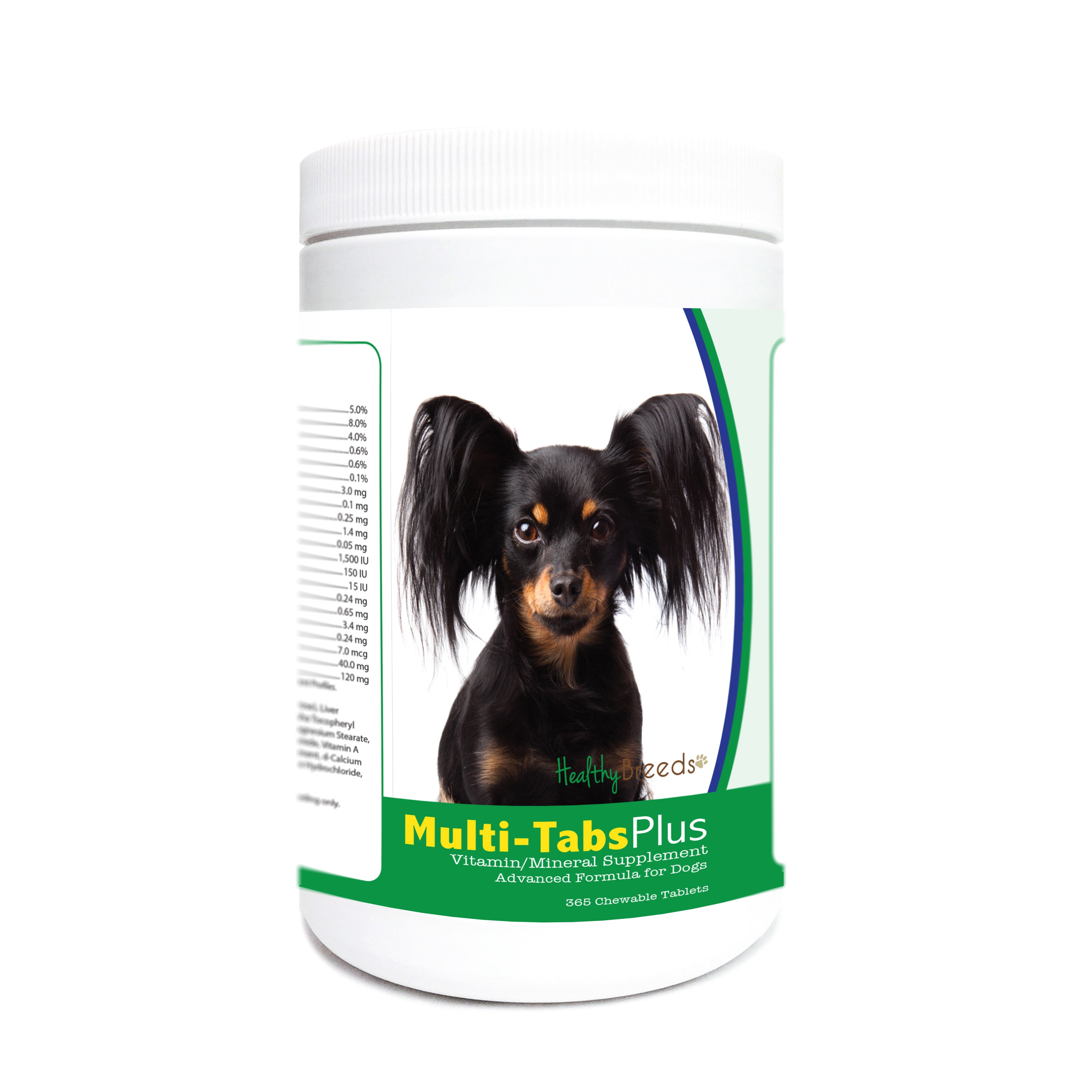 Russian Toy Terrier Multi-Tabs Plus Chewable Tablets 365 Count
