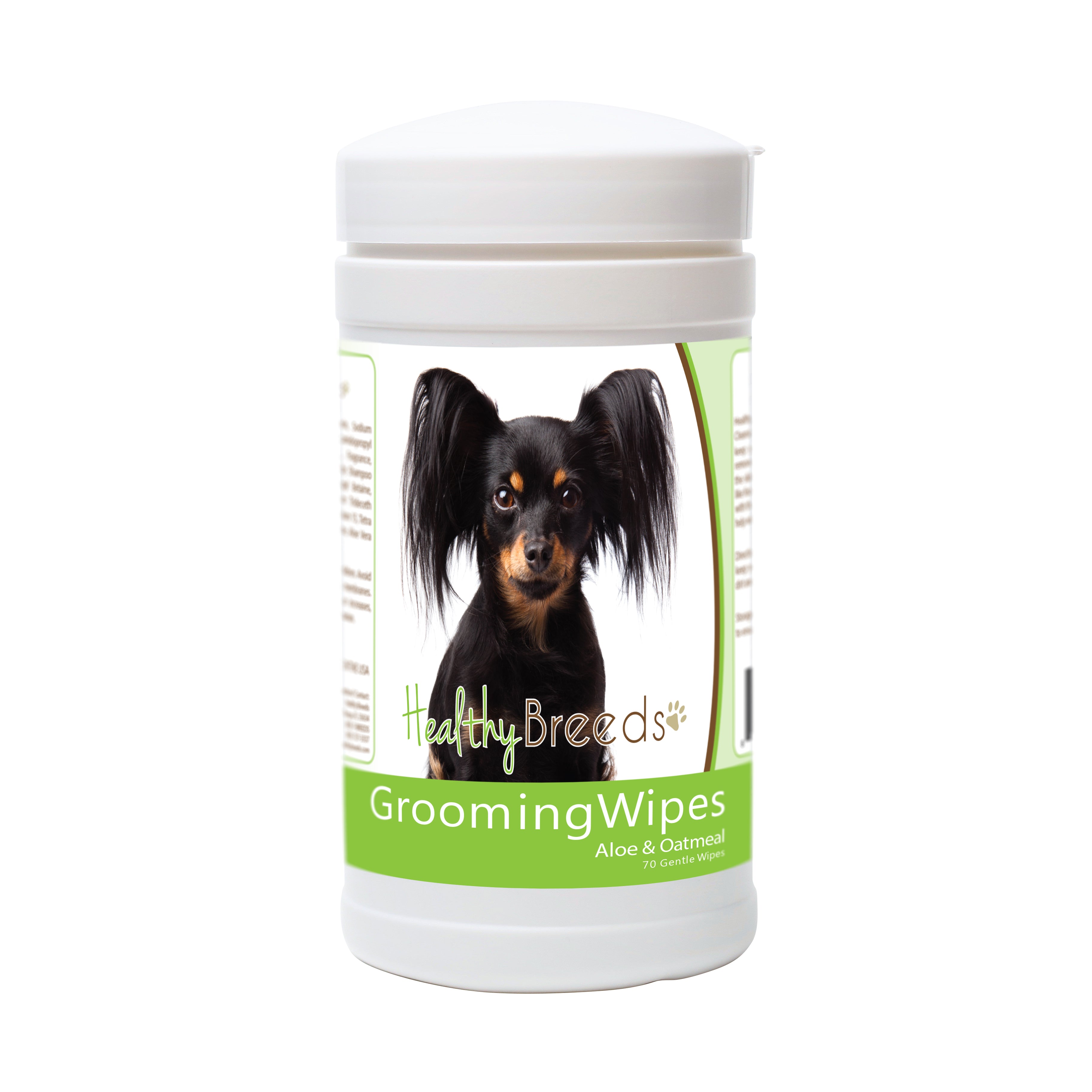 Russian Toy Terrier Grooming Wipes 70 Count