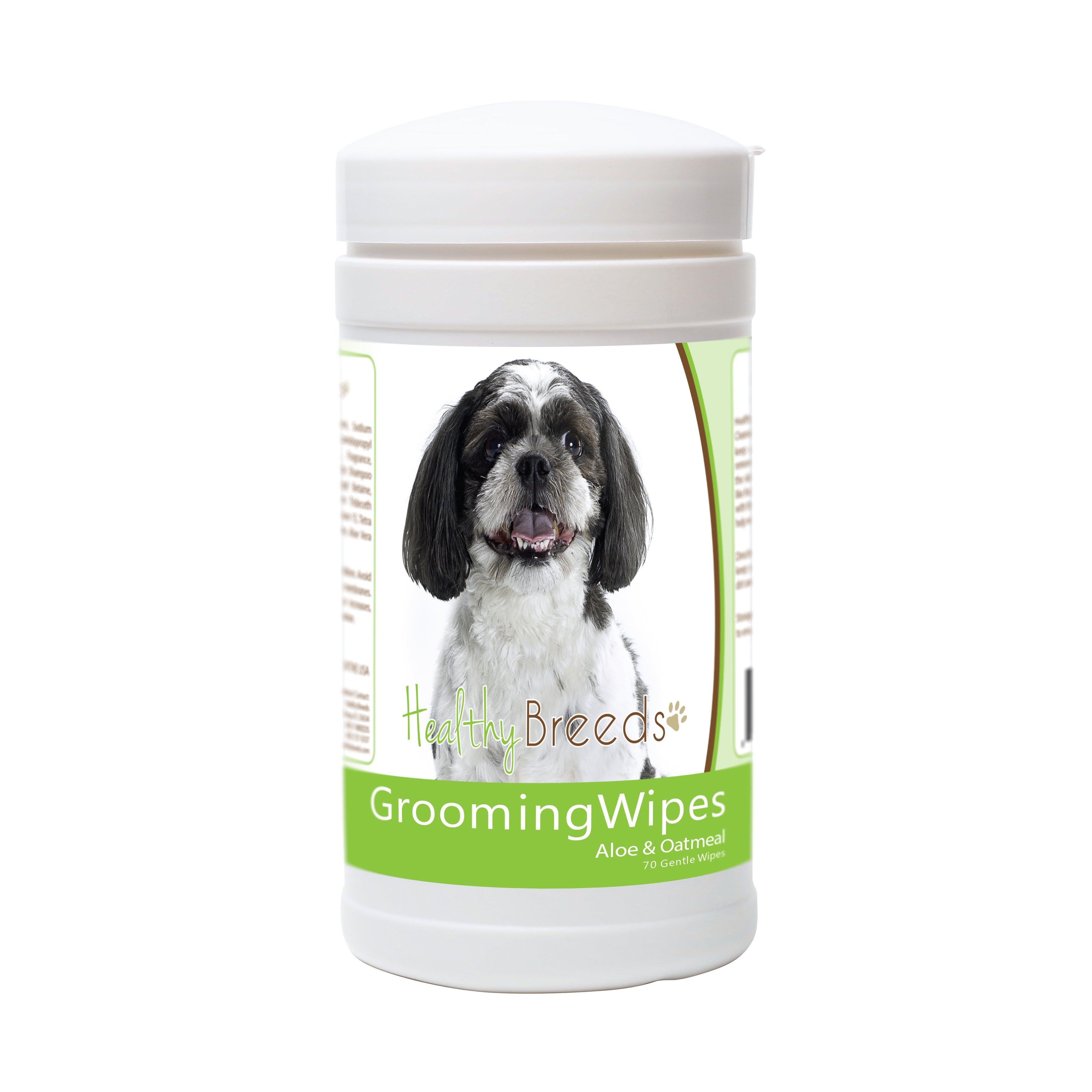 Shih-Poo Grooming Wipes 70 Count