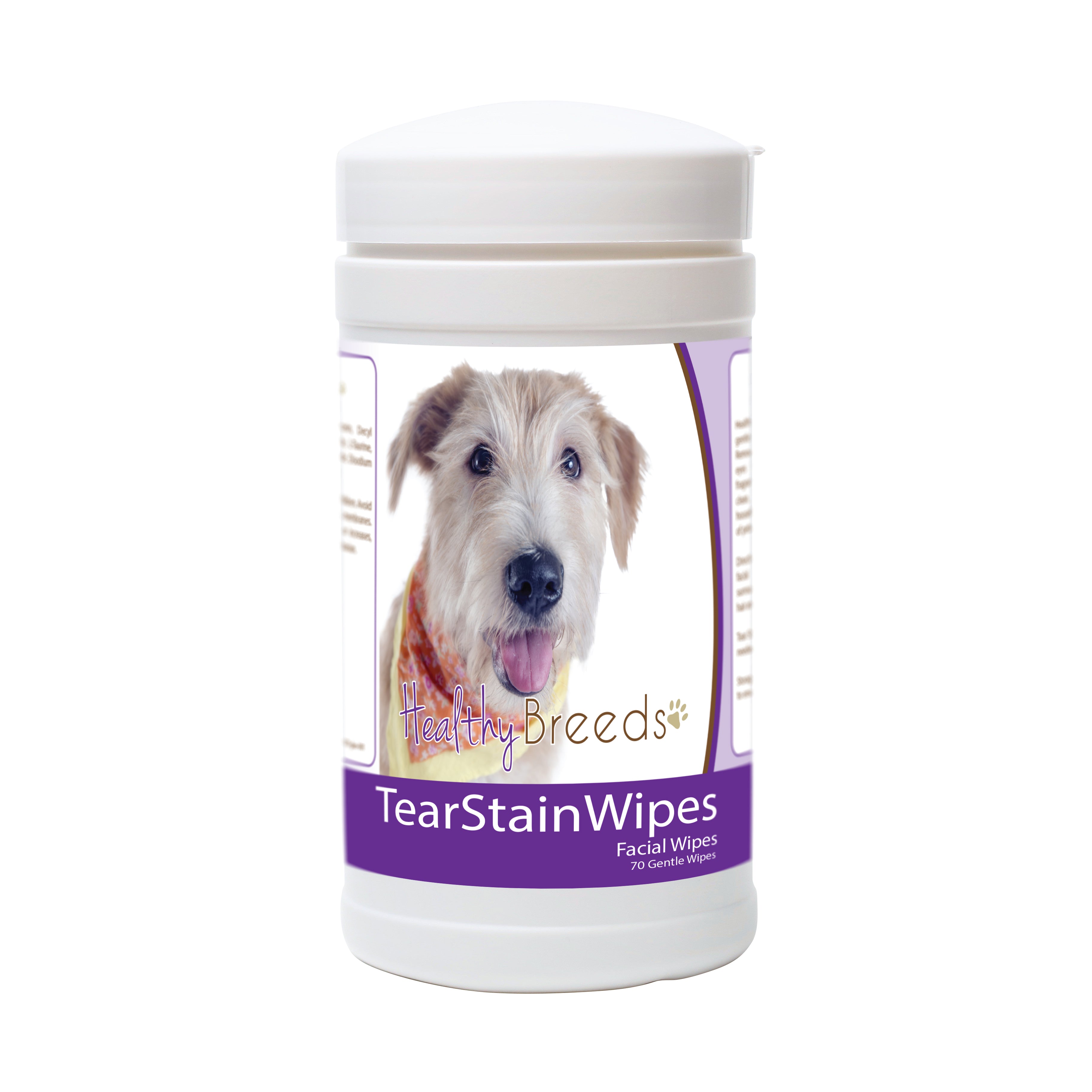 Glen of Imaal Terrier Tear Stain Wipes 70 Count