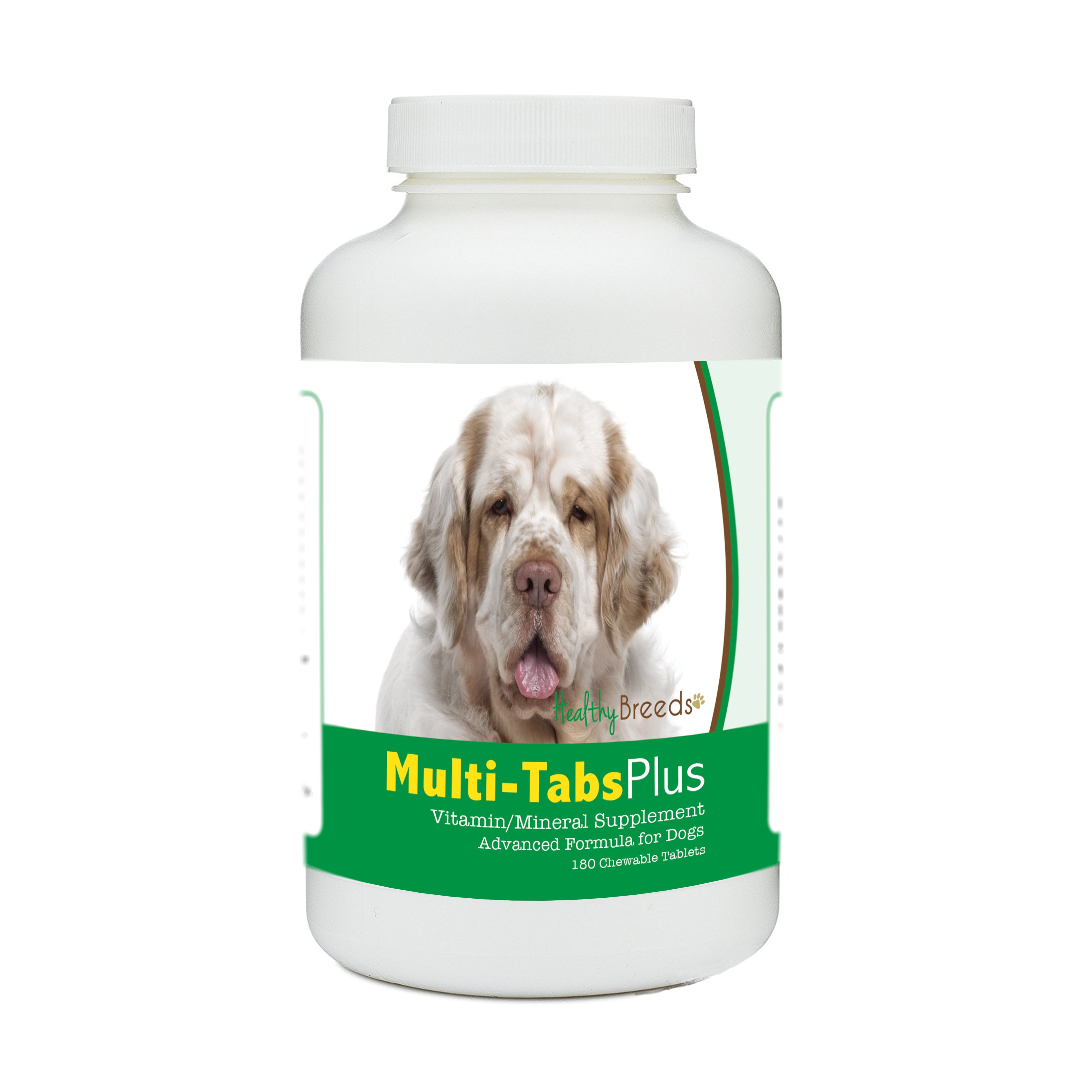 Clumber Spaniel Multi-Tabs Plus Chewable Tablets 180 Count