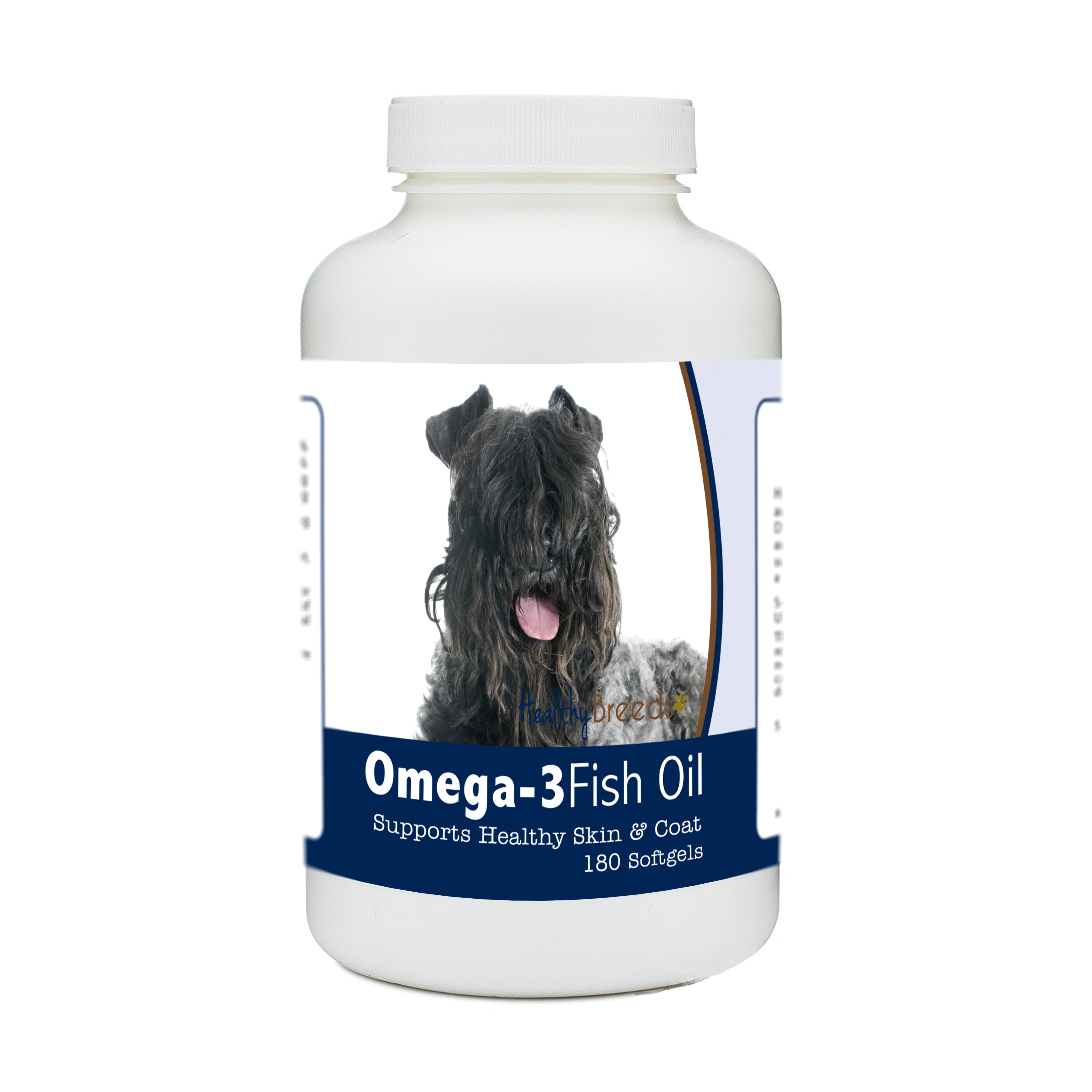 Kerry Blue Terrier Omega-3 Fish Oil Softgels 180 Count