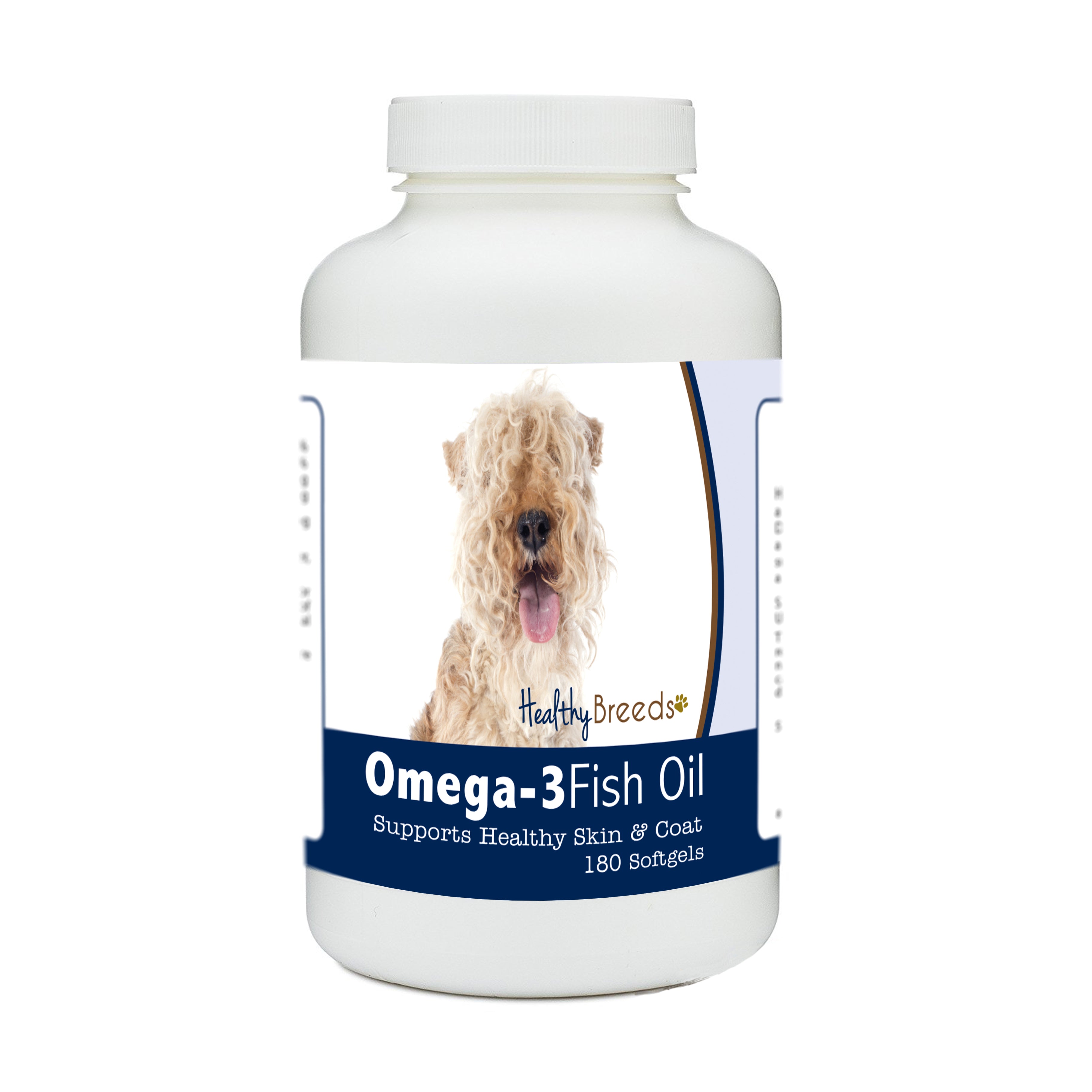 Lakeland Terrier Omega-3 Fish Oil Softgels 180 Count