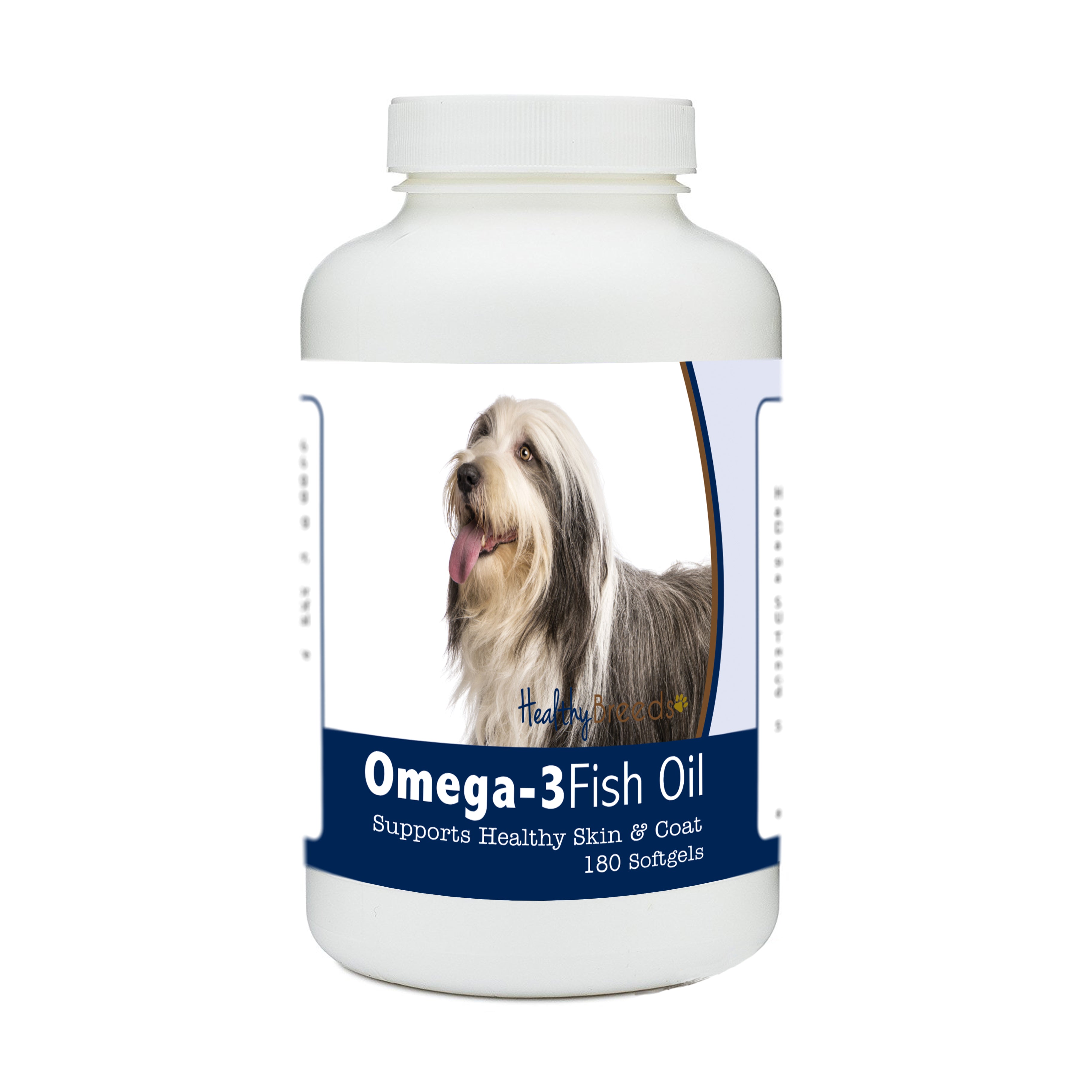 Bearded Collie Omega-3 Fish Oil Softgels 180 Count