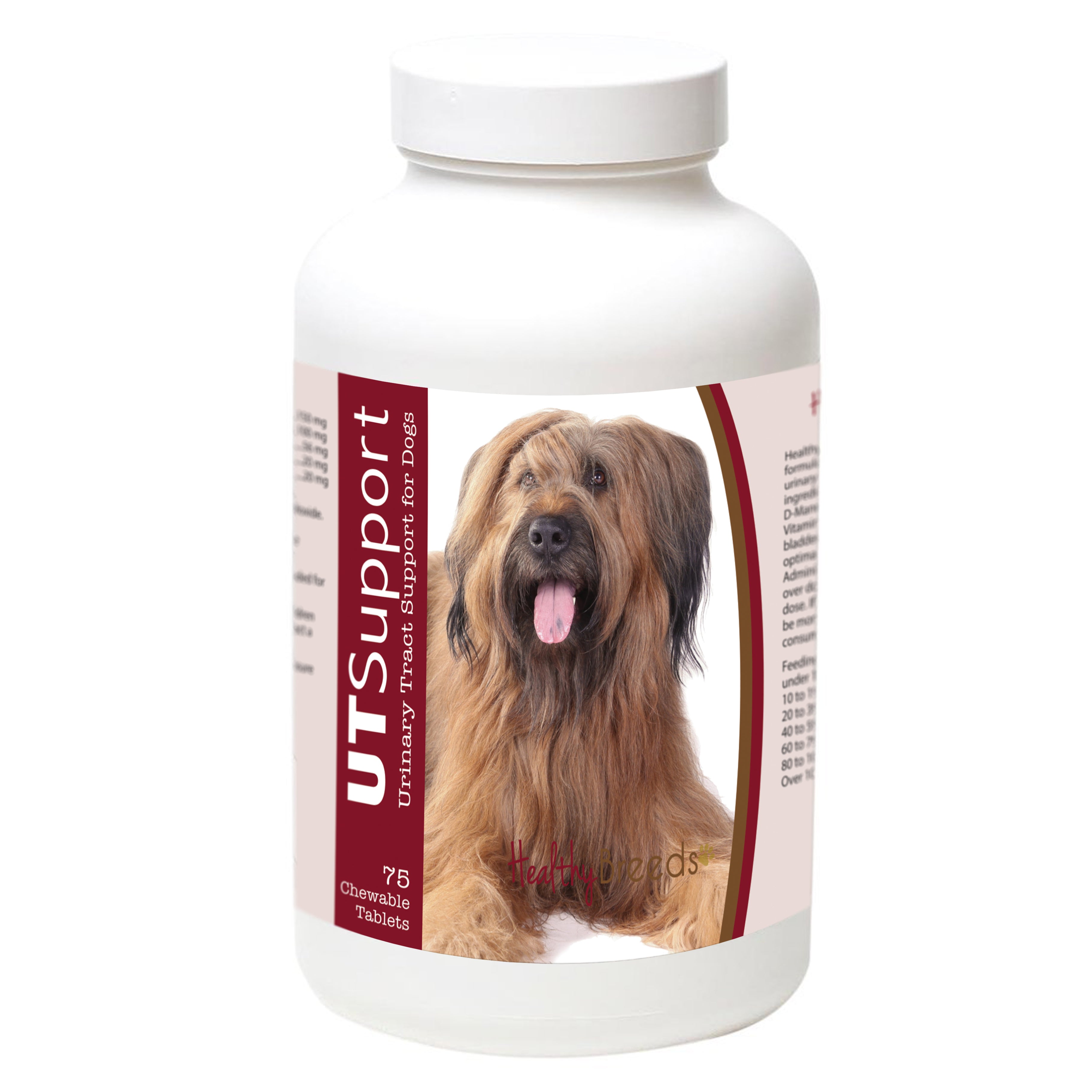 Briard Cranberry Chewables 75 Count