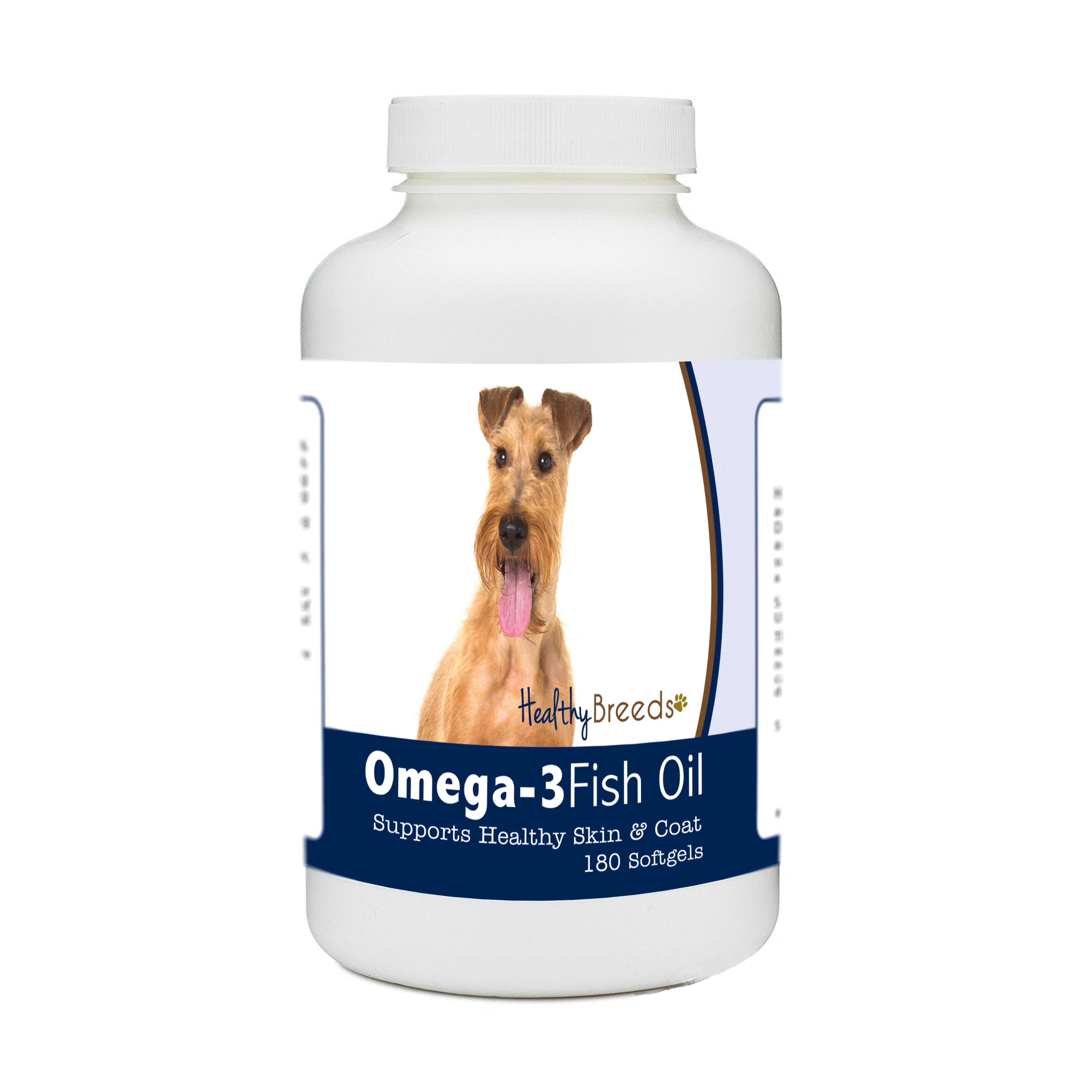 Irish Terrier Omega-3 Fish Oil Softgels 180 Count