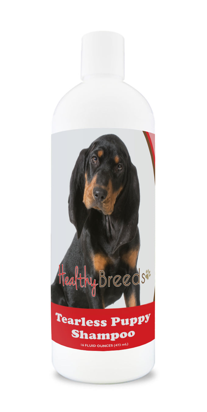 Black and Tan Coonhound Tearless Puppy Dog Shampoo 16 oz