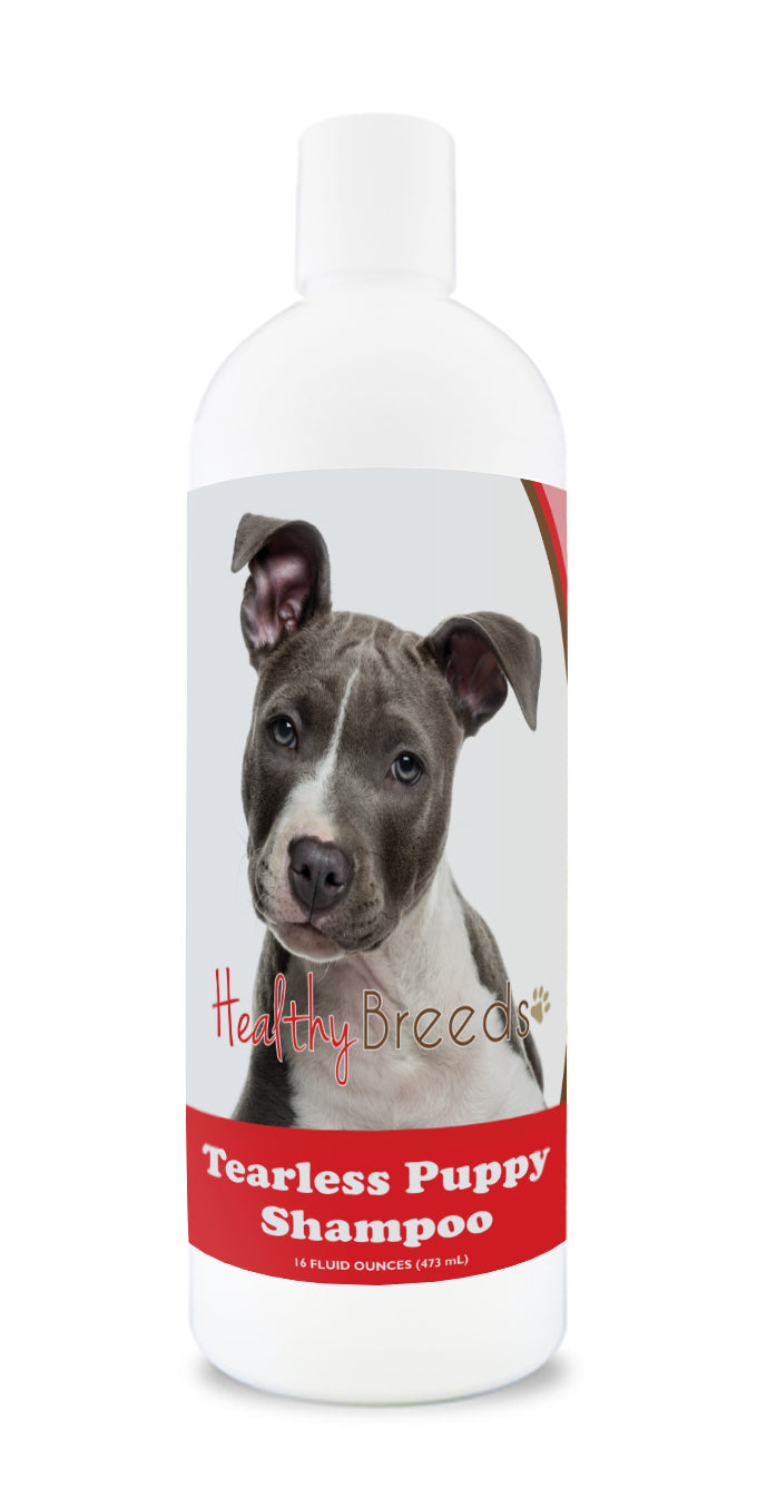 American Staffordshire Terrier Tearless Puppy Dog Shampoo 16 oz