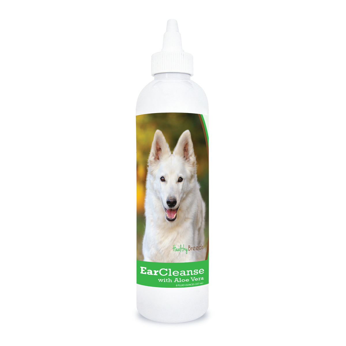 German Shepherd Ear Cleanse with Aloe Vera Cucumber Melon 8 oz