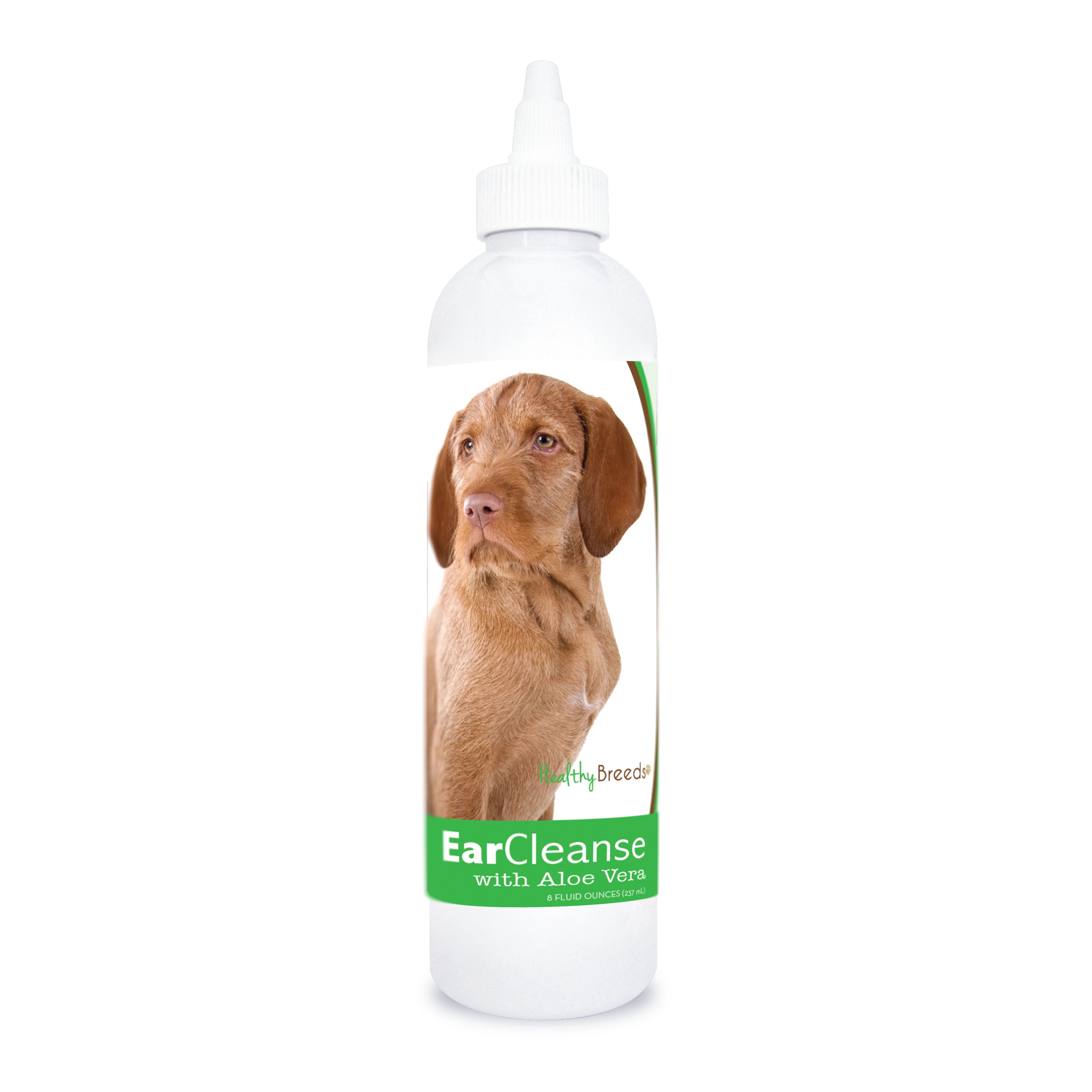 Wirehaired Vizsla Ear Cleanse with Aloe Vera Cucumber Melon 8 oz