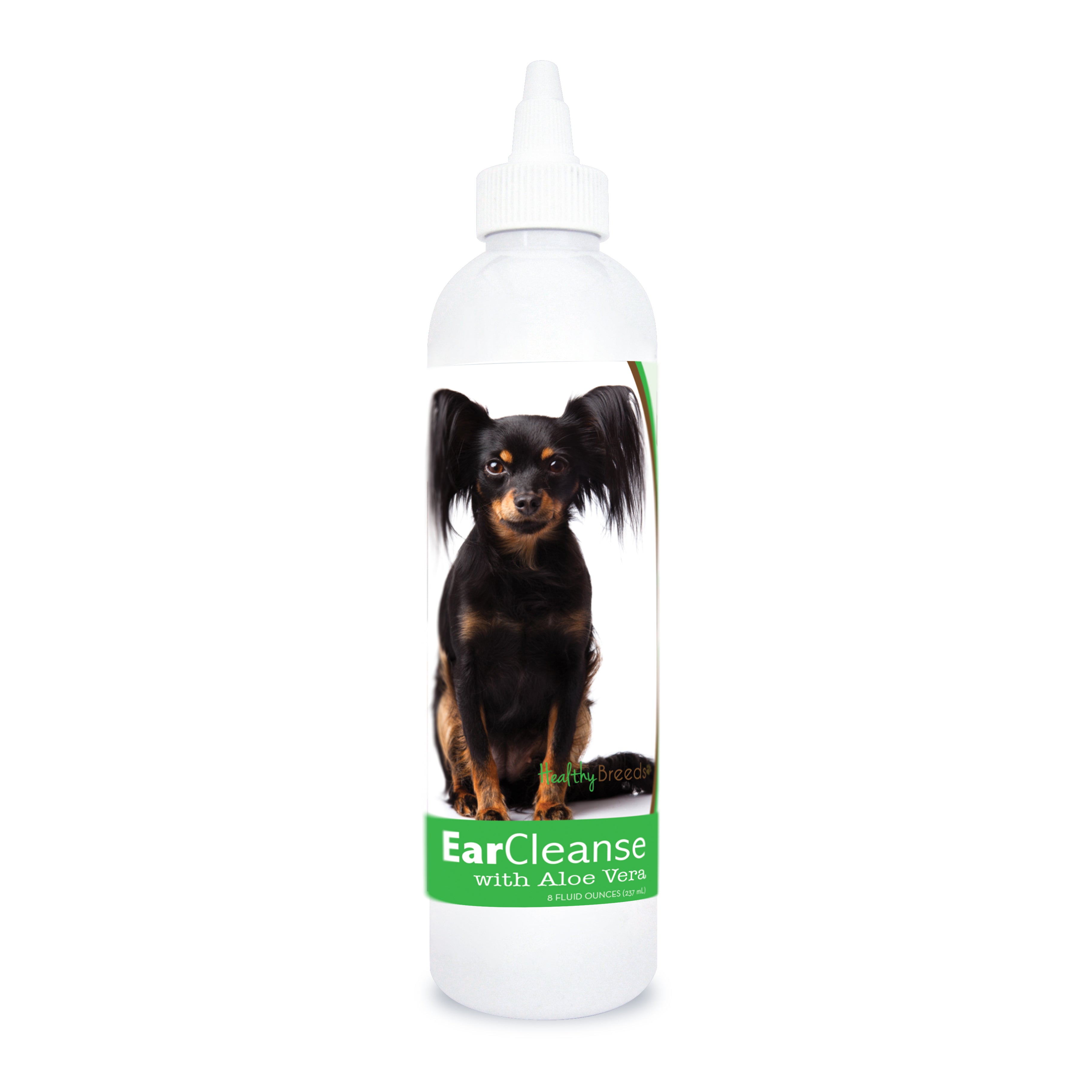 Russian Toy Terrier Ear Cleanse with Aloe Vera Cucumber Melon 8 oz