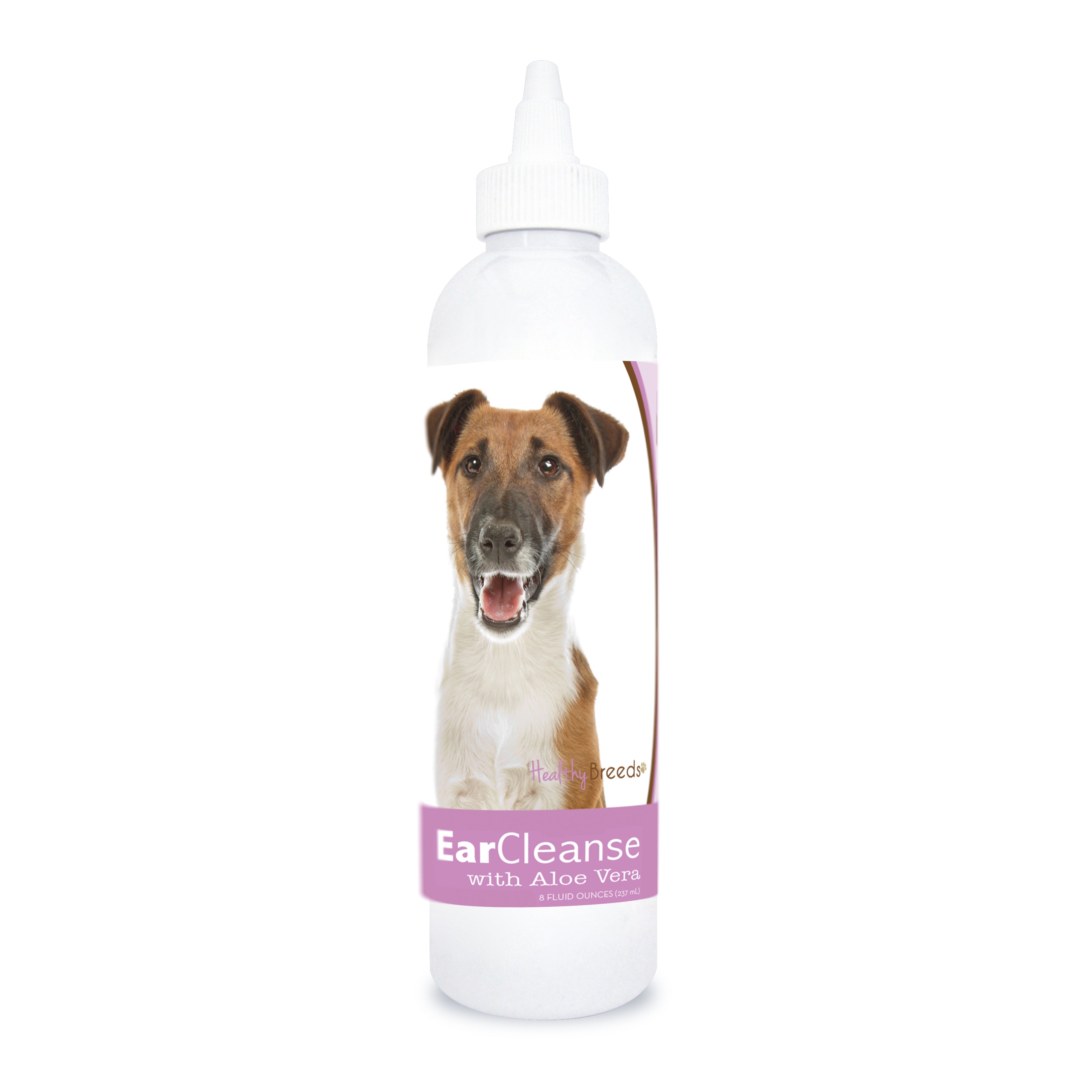 Smooth Fox Terrier Ear Cleanse with Aloe Vera Sweet Pea and Vanilla 8 oz