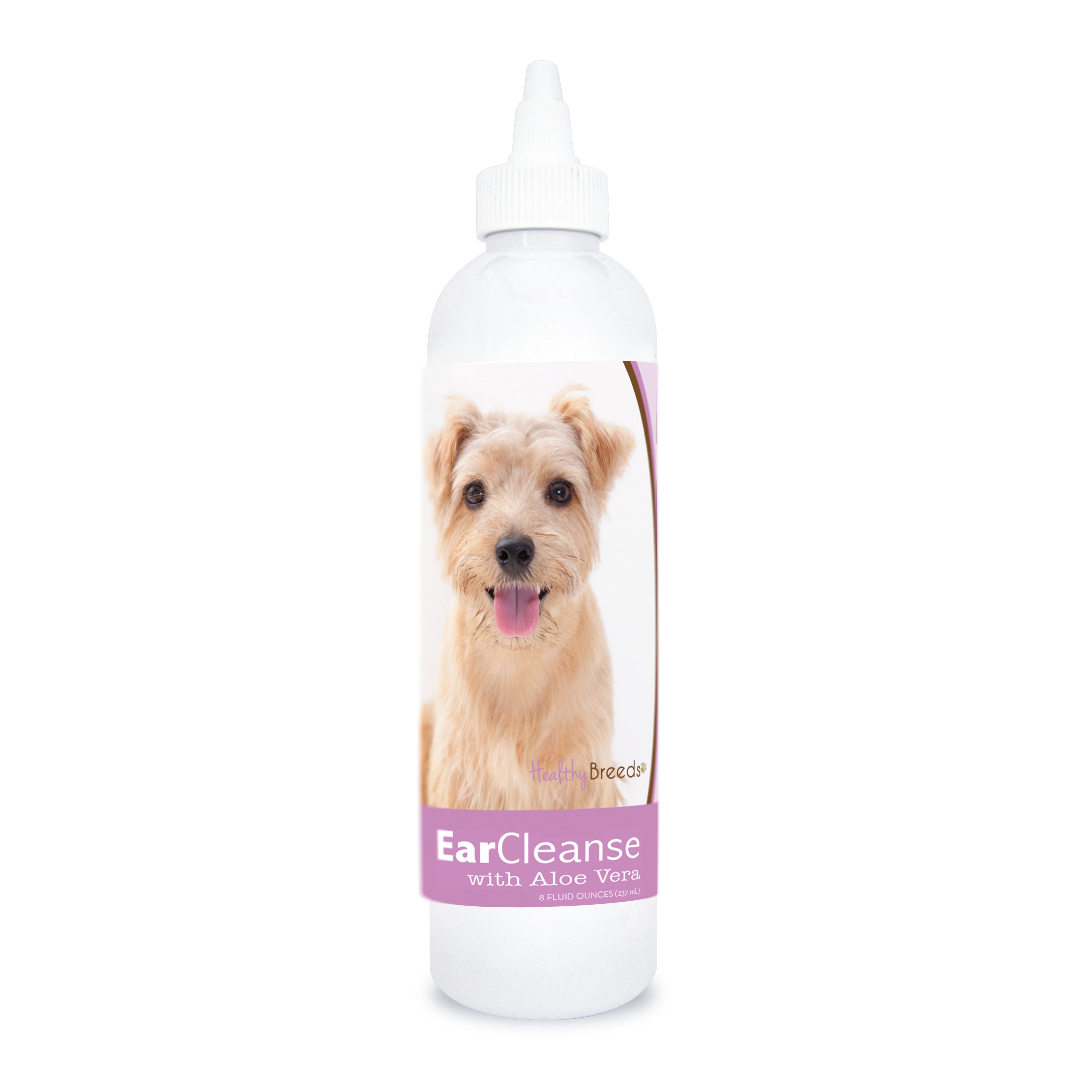 Norfolk Terrier Ear Cleanse with Aloe Vera Sweet Pea and Vanilla 8 oz