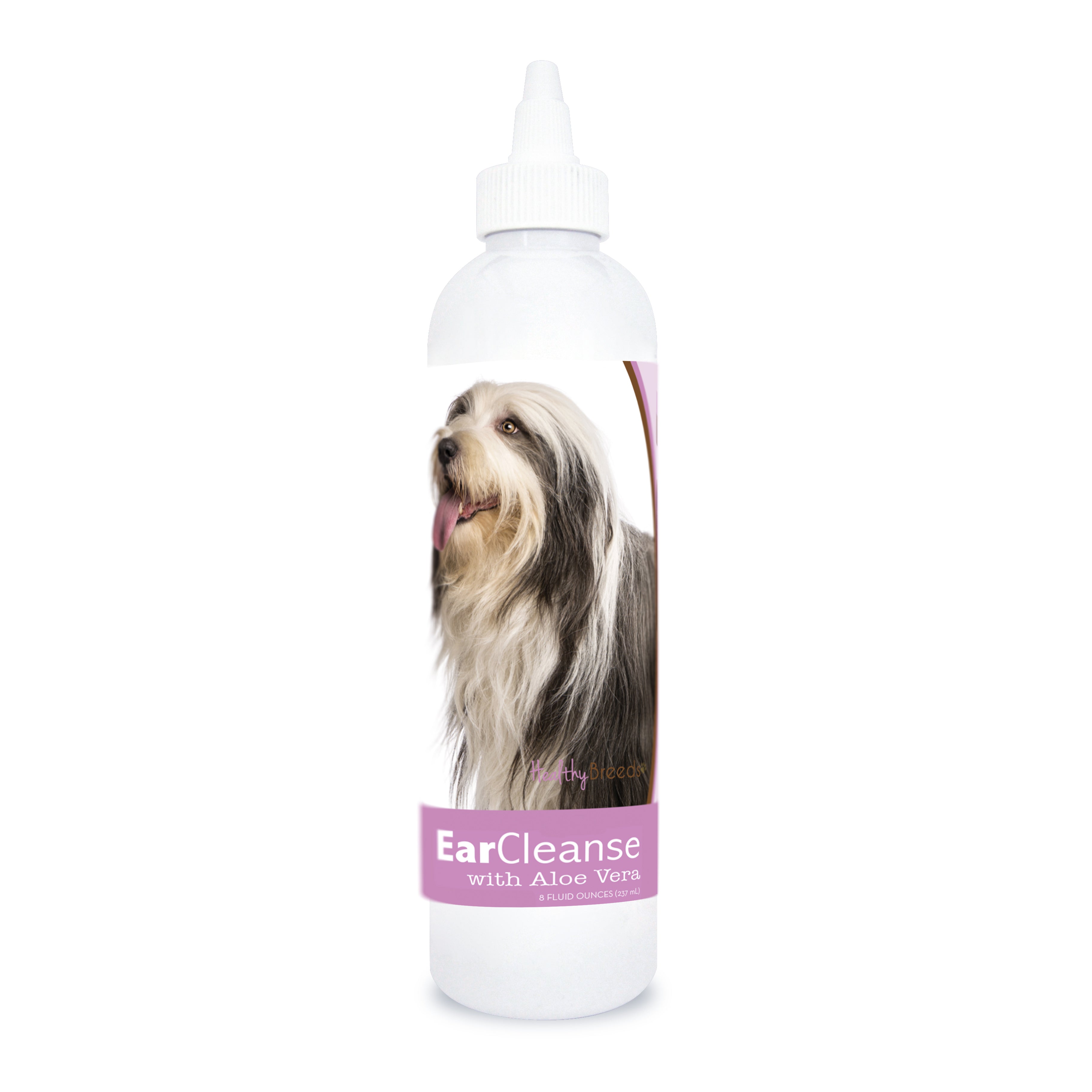 Bearded Collie Ear Cleanse with Aloe Vera Sweet Pea and Vanilla 8 oz