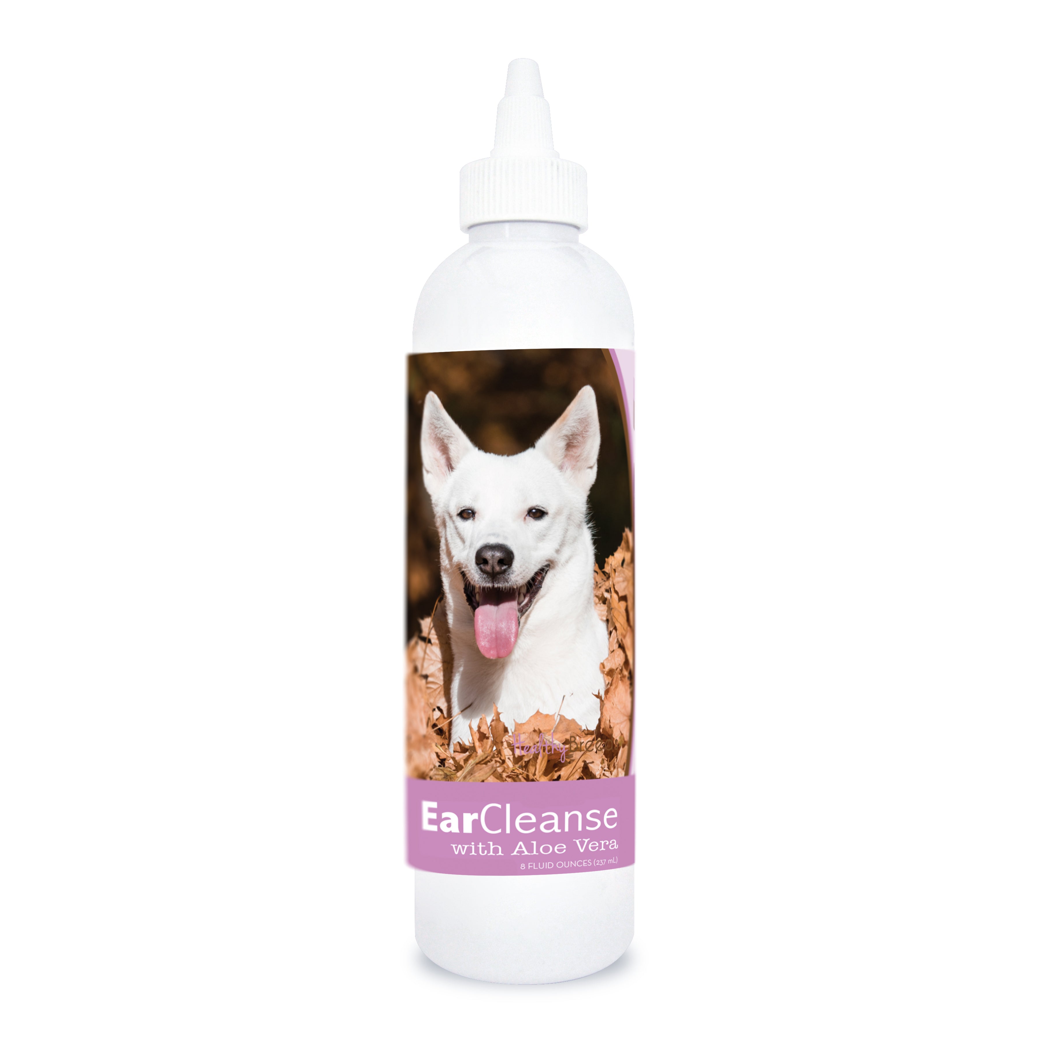 Canaan Dog Ear Cleanse with Aloe Vera Sweet Pea and Vanilla 8 oz