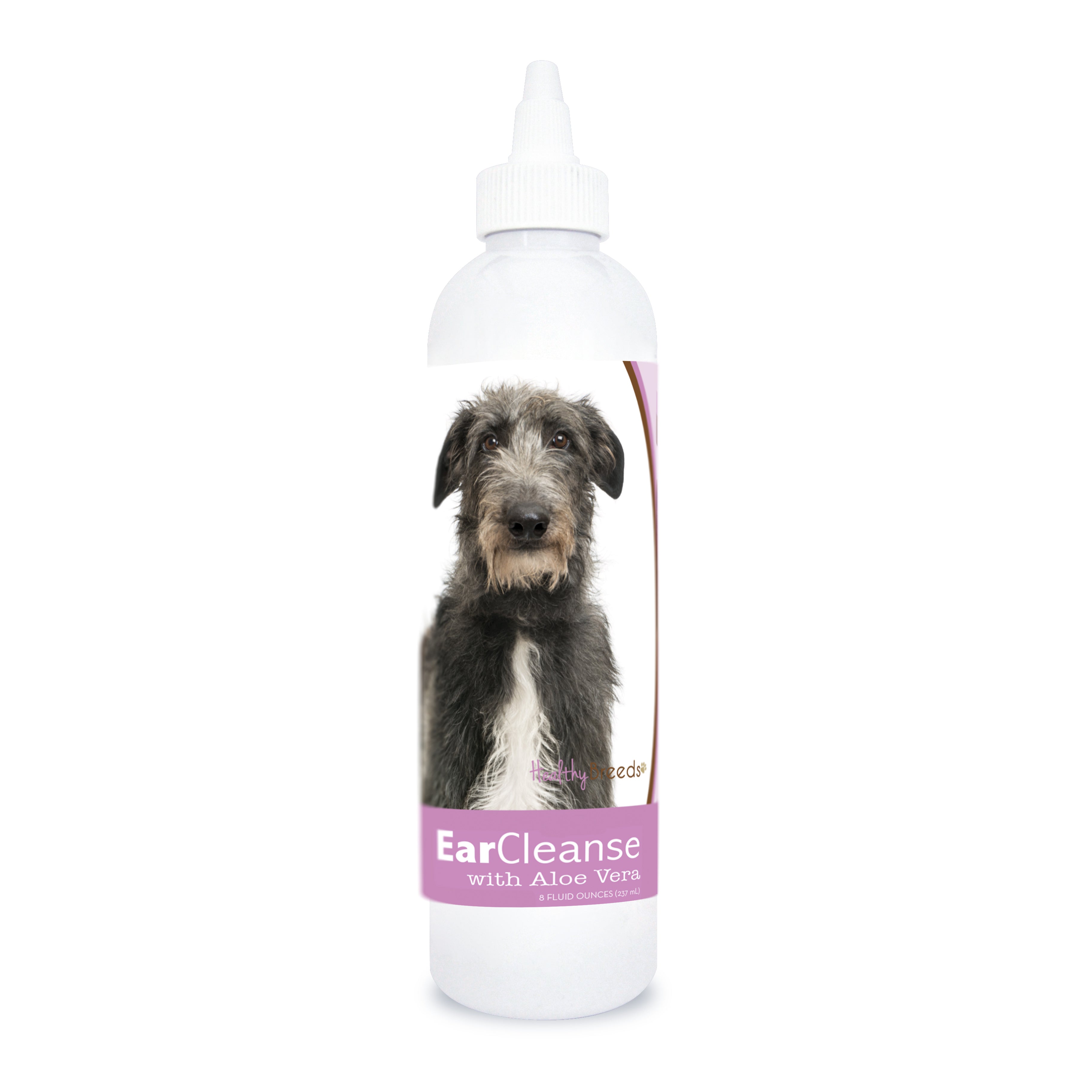 Scottish Deerhound Ear Cleanse with Aloe Vera Sweet Pea and Vanilla 8 oz